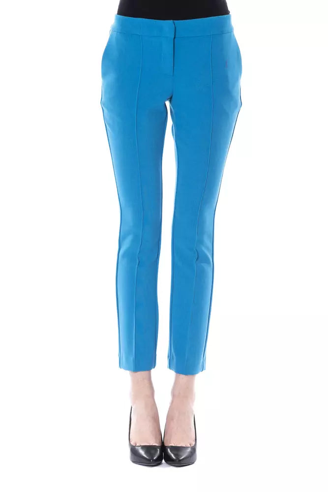 Pantalon Byblos skinny bleu clair