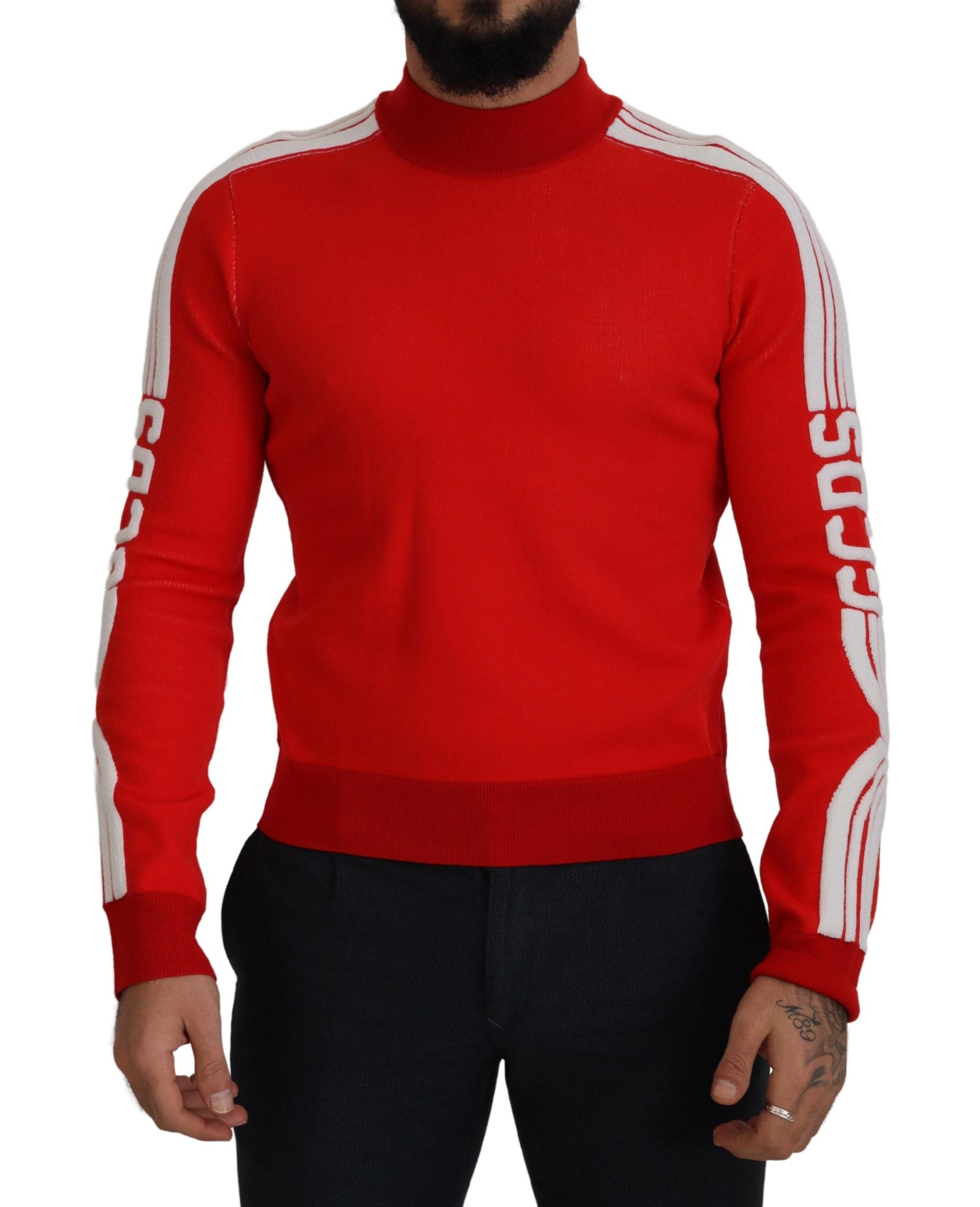 Pull GCDS Logo rouge