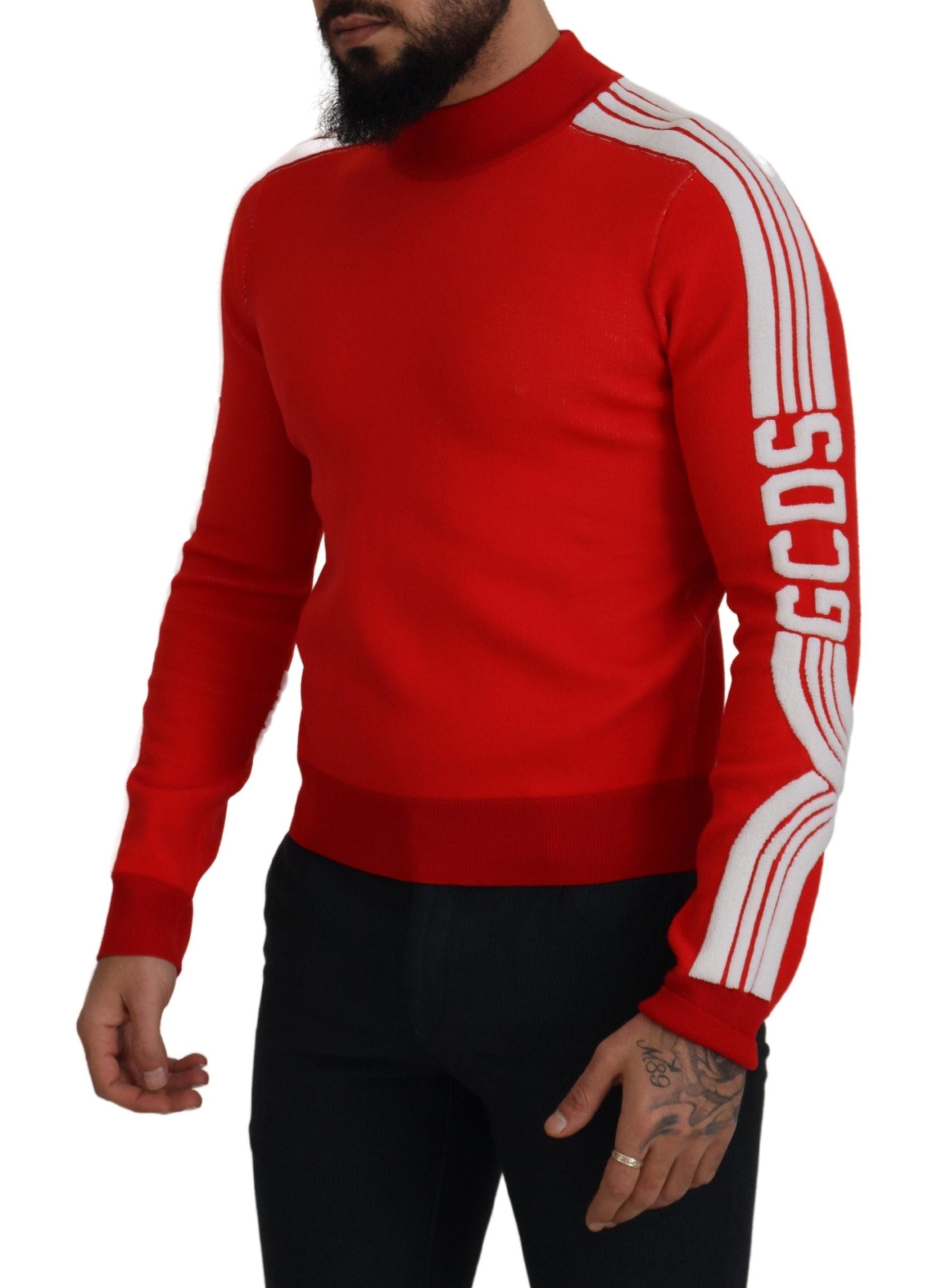 Pull GCDS Logo rouge