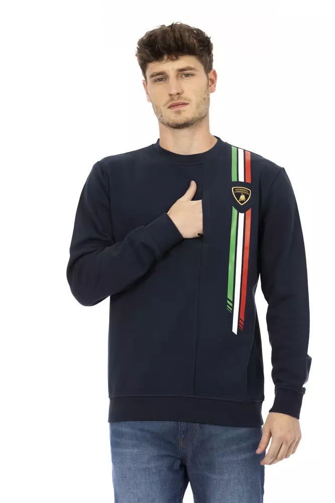 Sweatshirt Automobili Lamborghini bleu