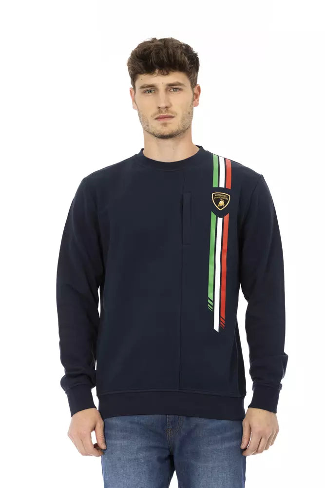 Sweatshirt Automobili Lamborghini bleu