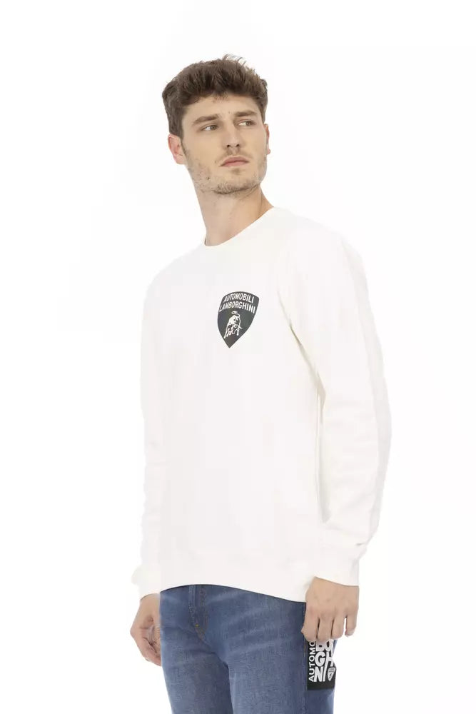 Sweatshirt Automobili Lamborghini blanc