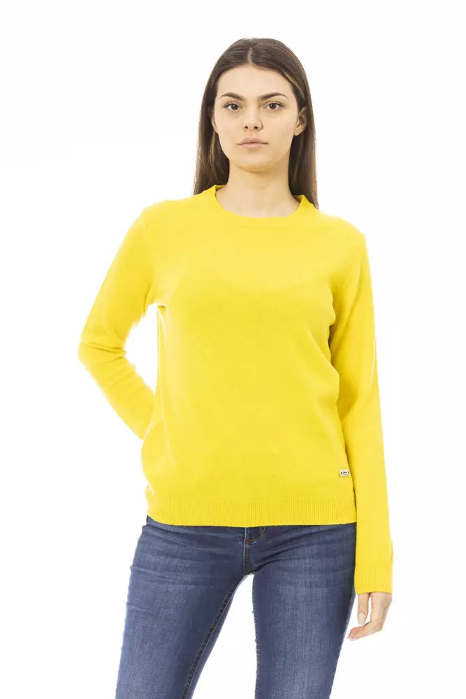 Pull Baldinini ajusté jaune