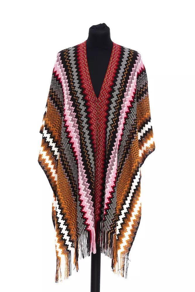 Poncho Missoni Multicolore