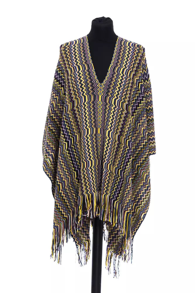 Poncho Missoni multicolore