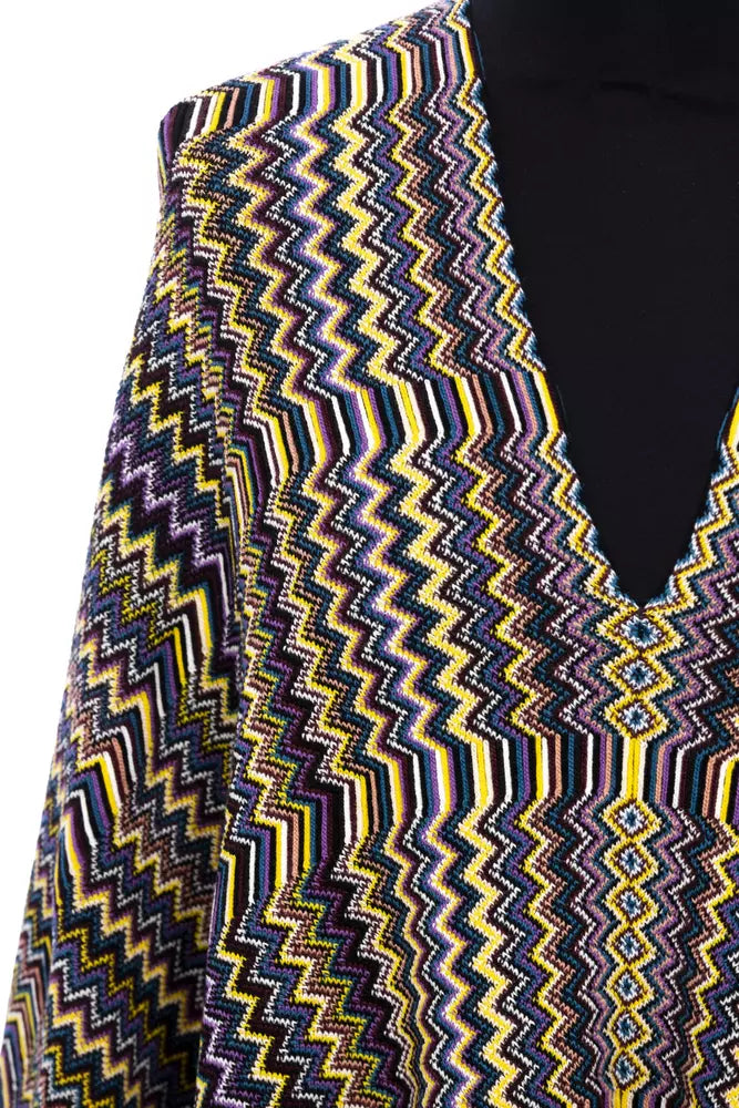 Poncho Missoni multicolore