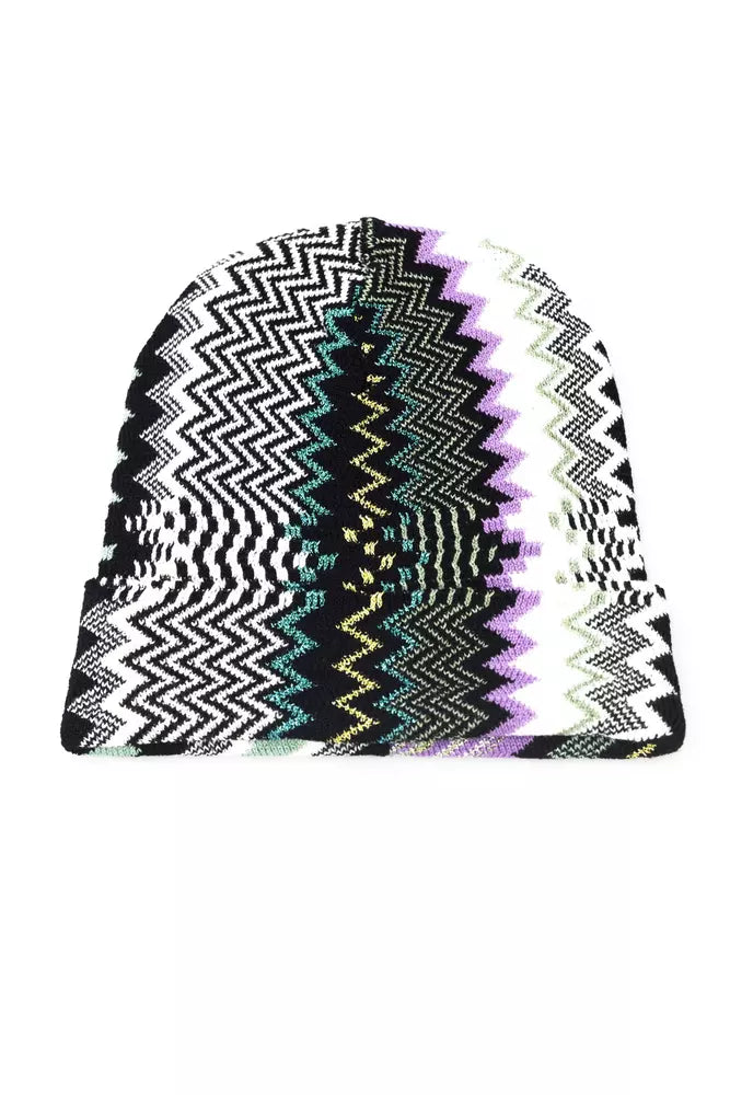 Chapeau Missoni multicolore en laine