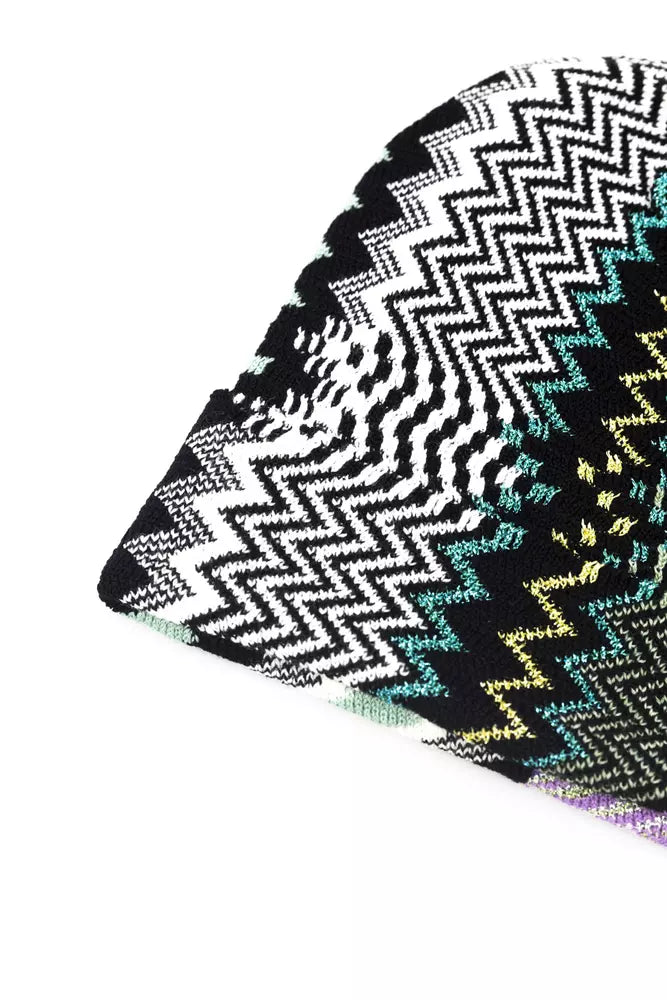 Chapeau Missoni multicolore en laine