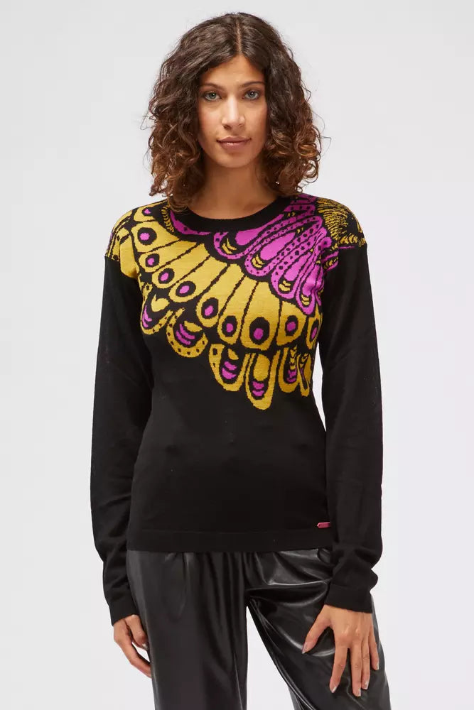 Pull Custo Barcelona imprimé noir
