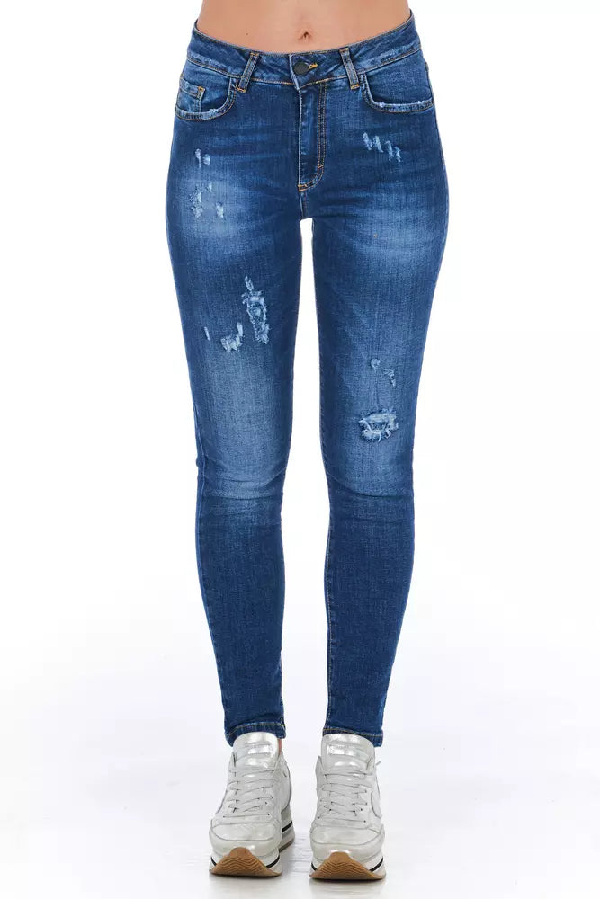 Jeans Frankie Morello bleu