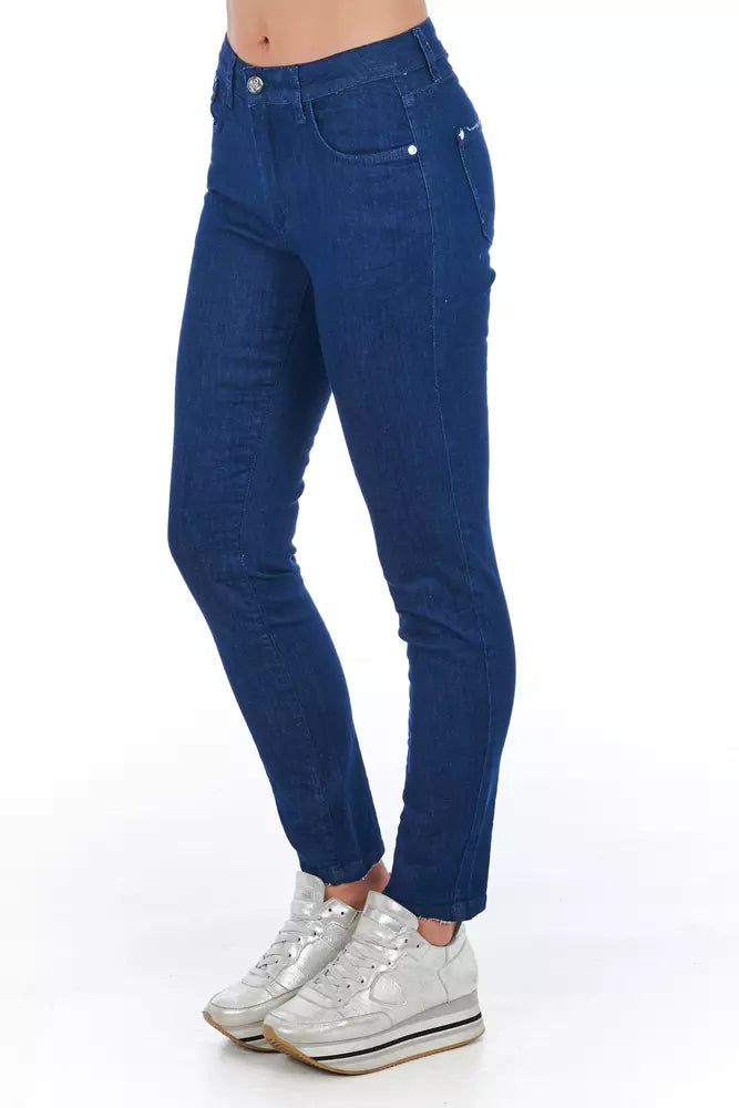 Jeans Frankie Morello skinny bleus