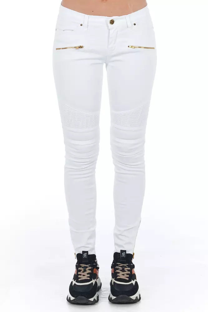 Jeans Frankie Morello blanc