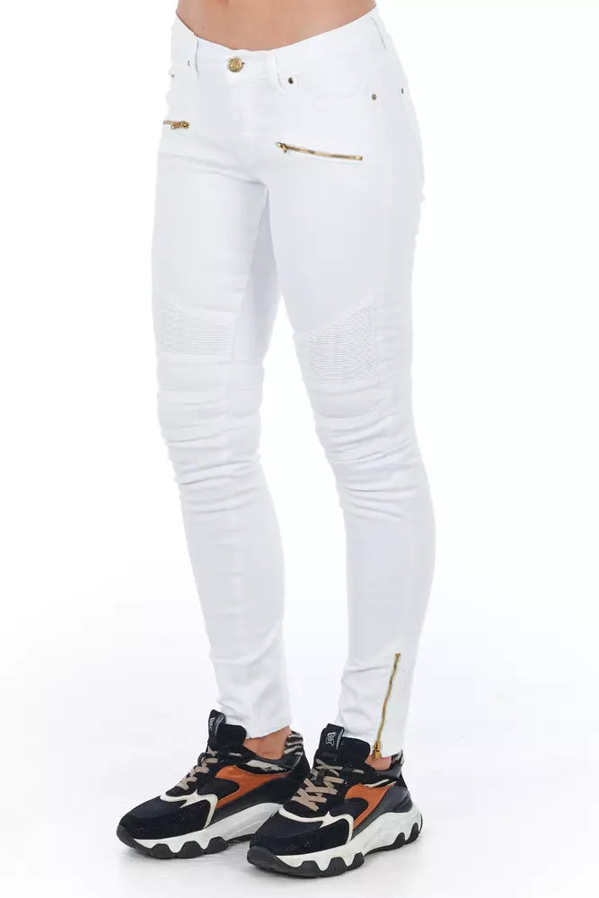 Jeans Frankie Morello blanc