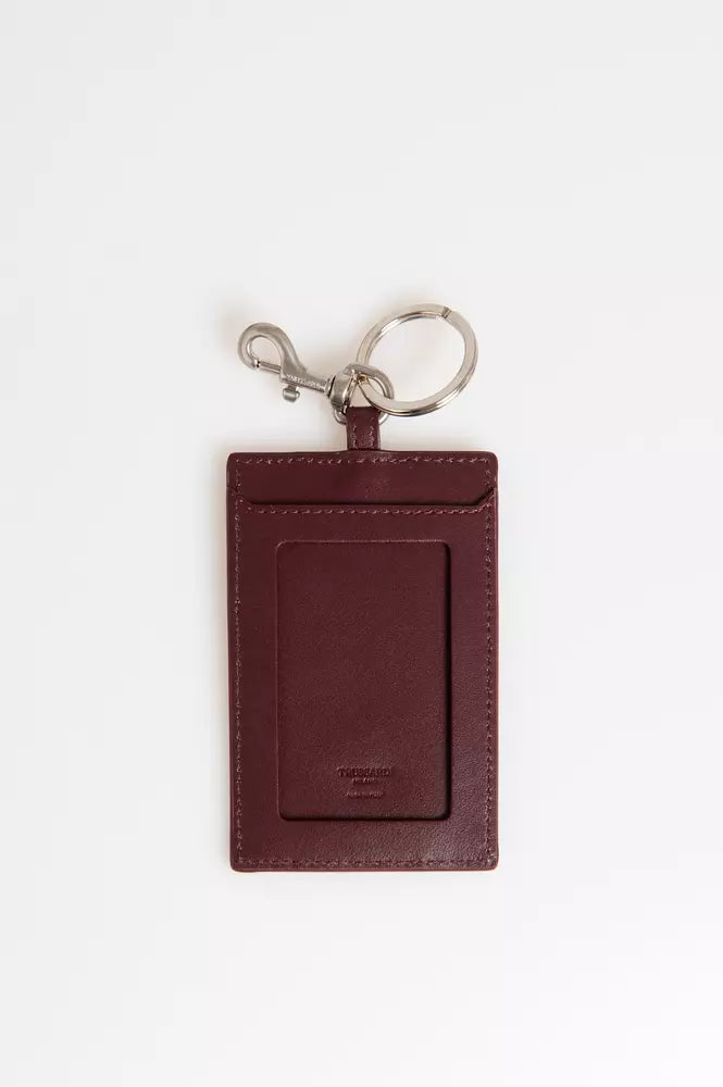 Porte-badge Trussardi marron