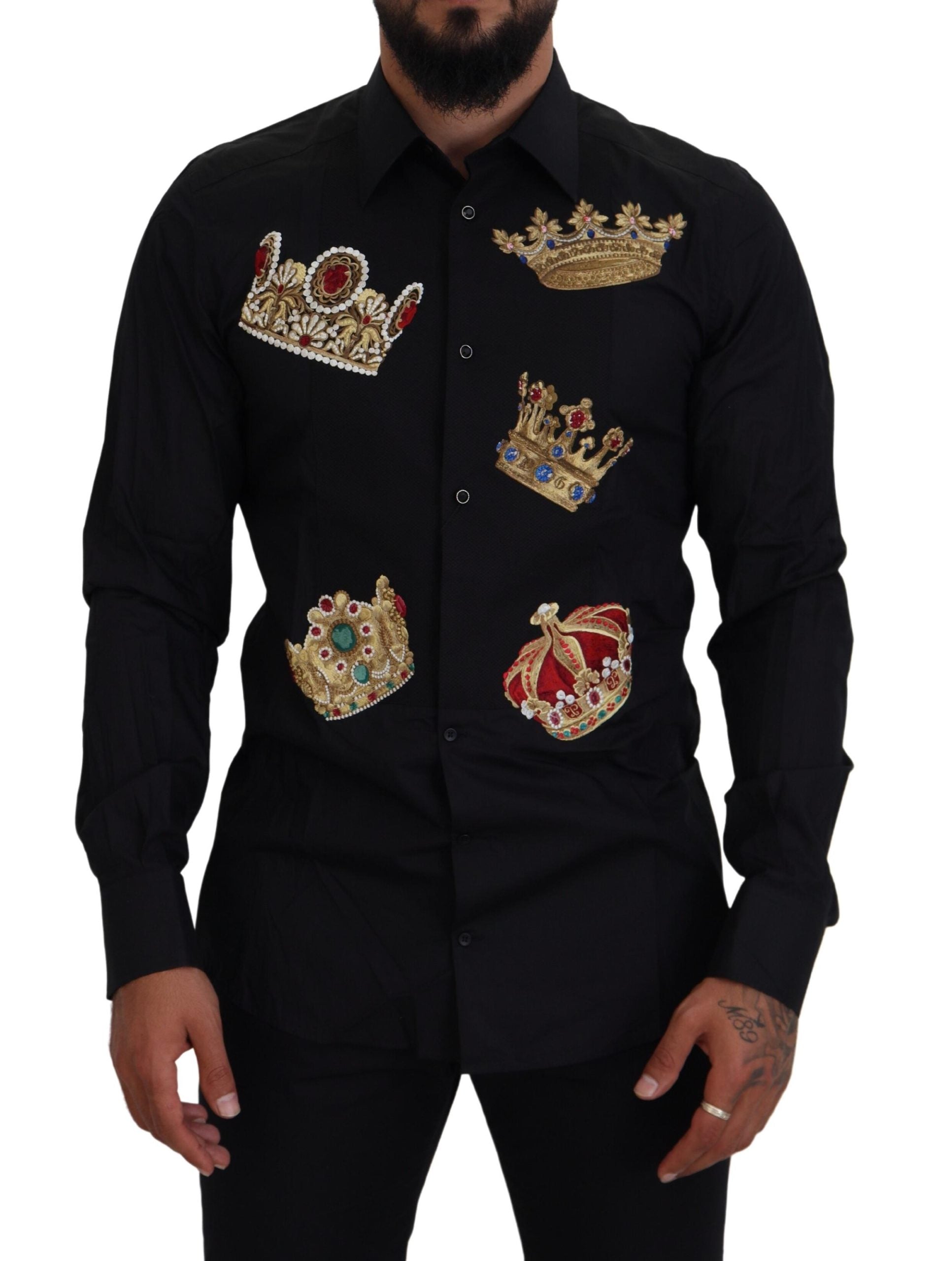 Chemise Dolce & Gabbana GOLD noire