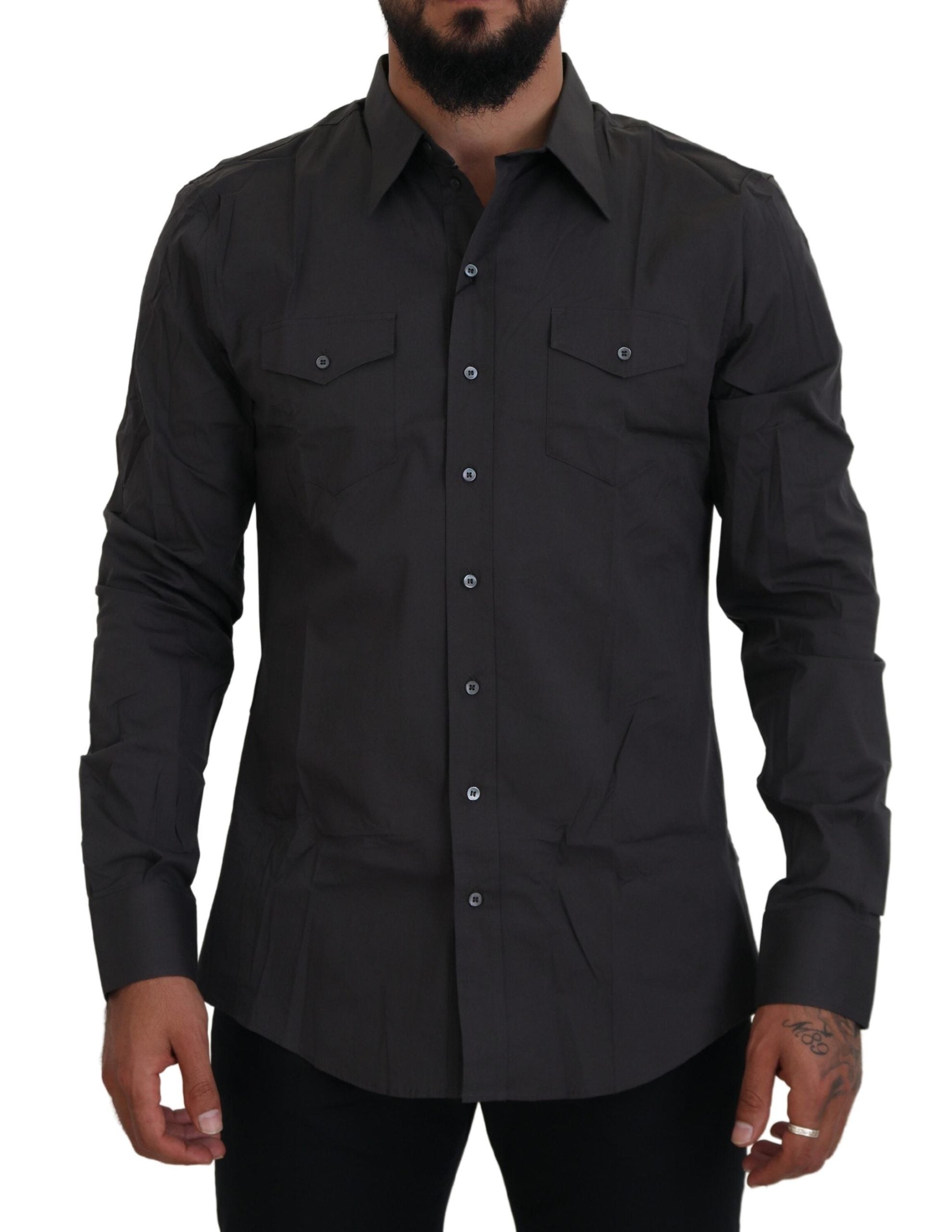 Chemise Dolce & Gabbana Sicilian grise