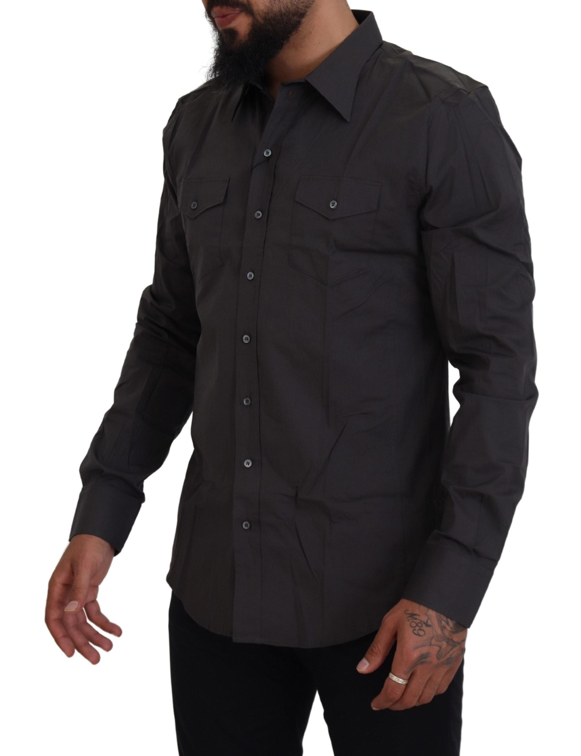 Chemise Dolce & Gabbana Sicilian grise
