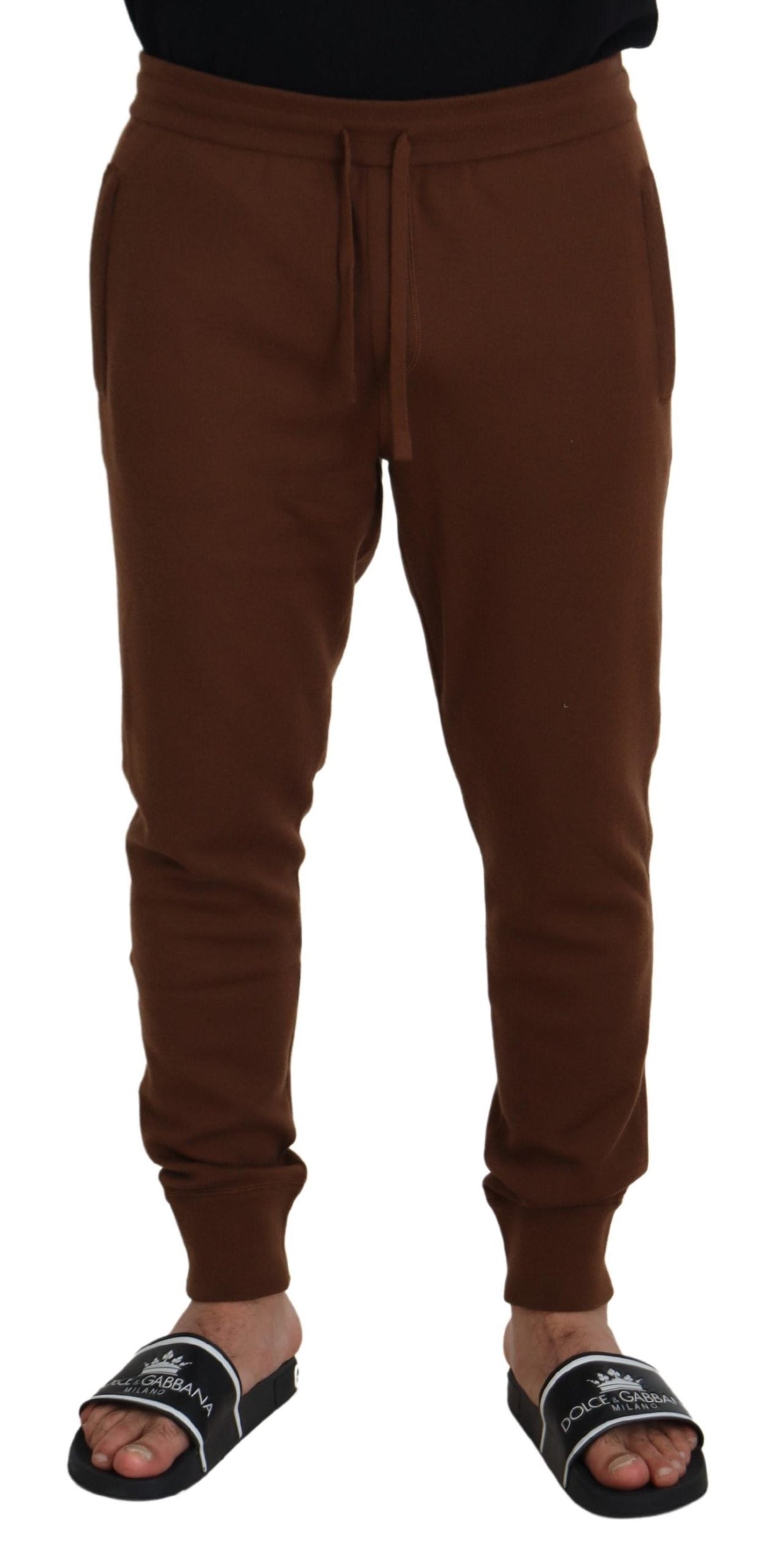 Pantalon jogger Dolce & Gabbana marron