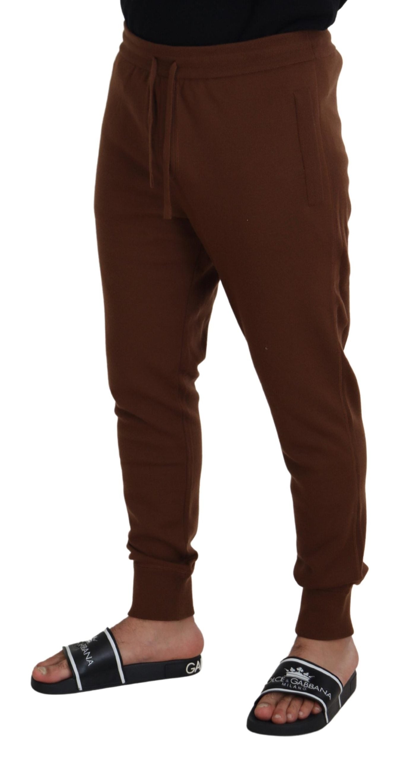 Pantalon jogger Dolce & Gabbana marron