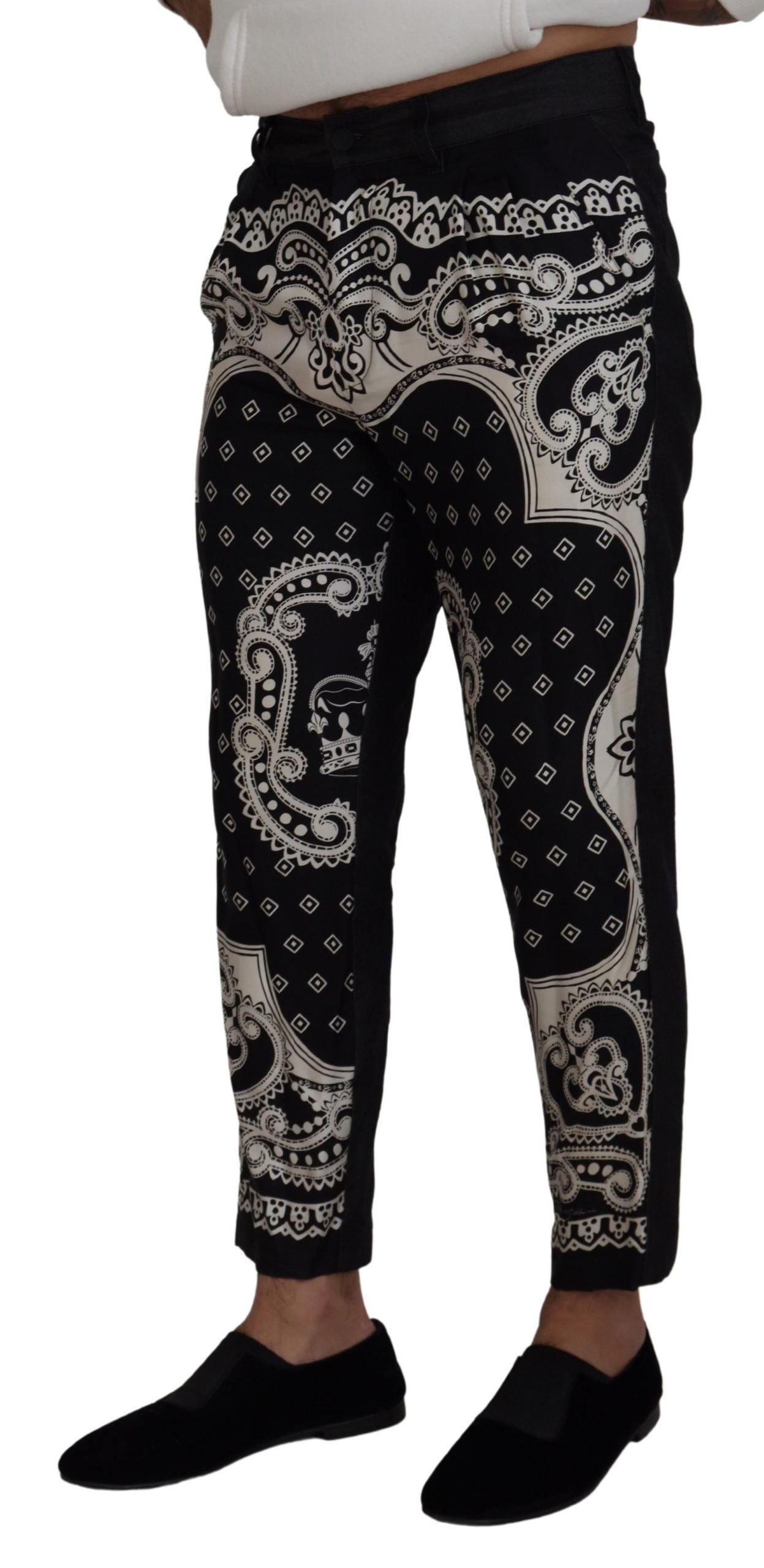 Pantalon Dolce & Gabbana noir bandana