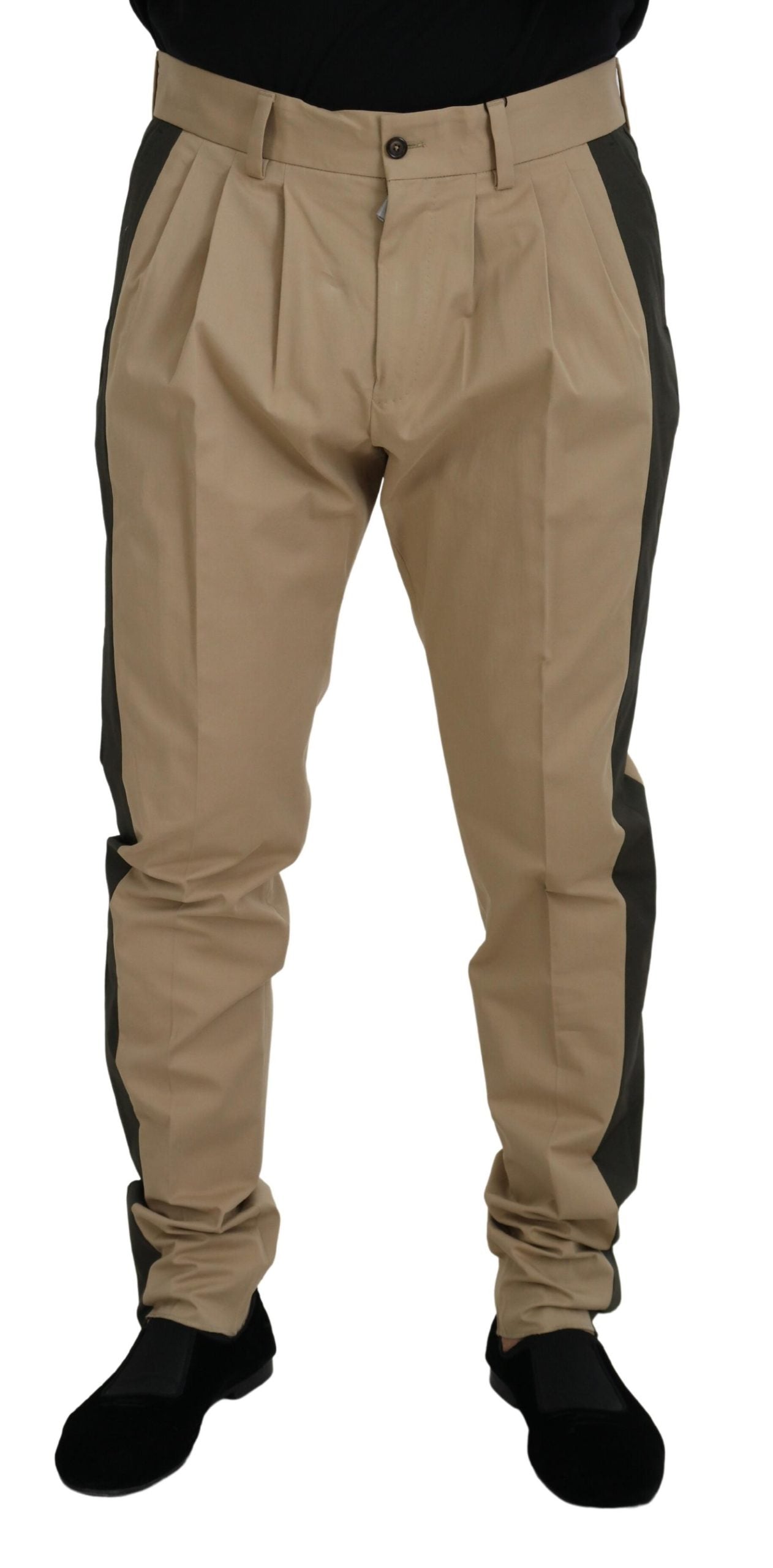 Pantalons Dolce & Gabbana marron noir