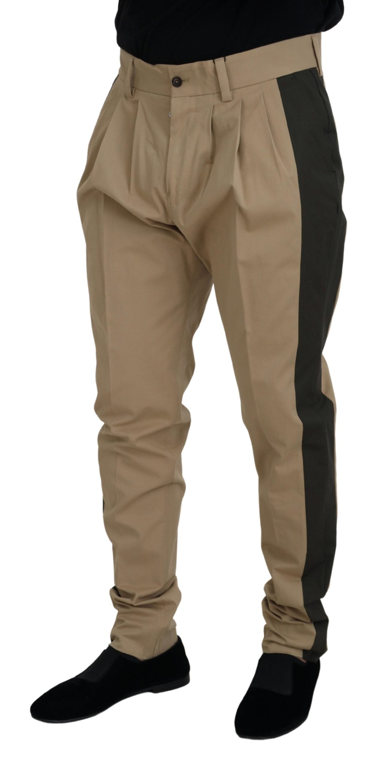 Pantalons Dolce & Gabbana marron noir