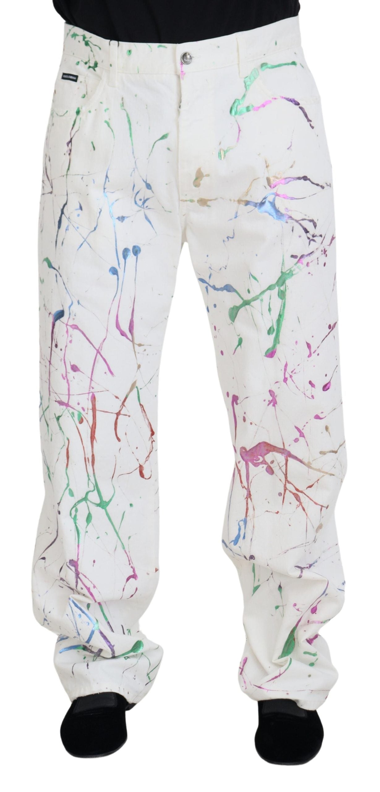 Pantalons Dolce & Gabbana Denim blancs