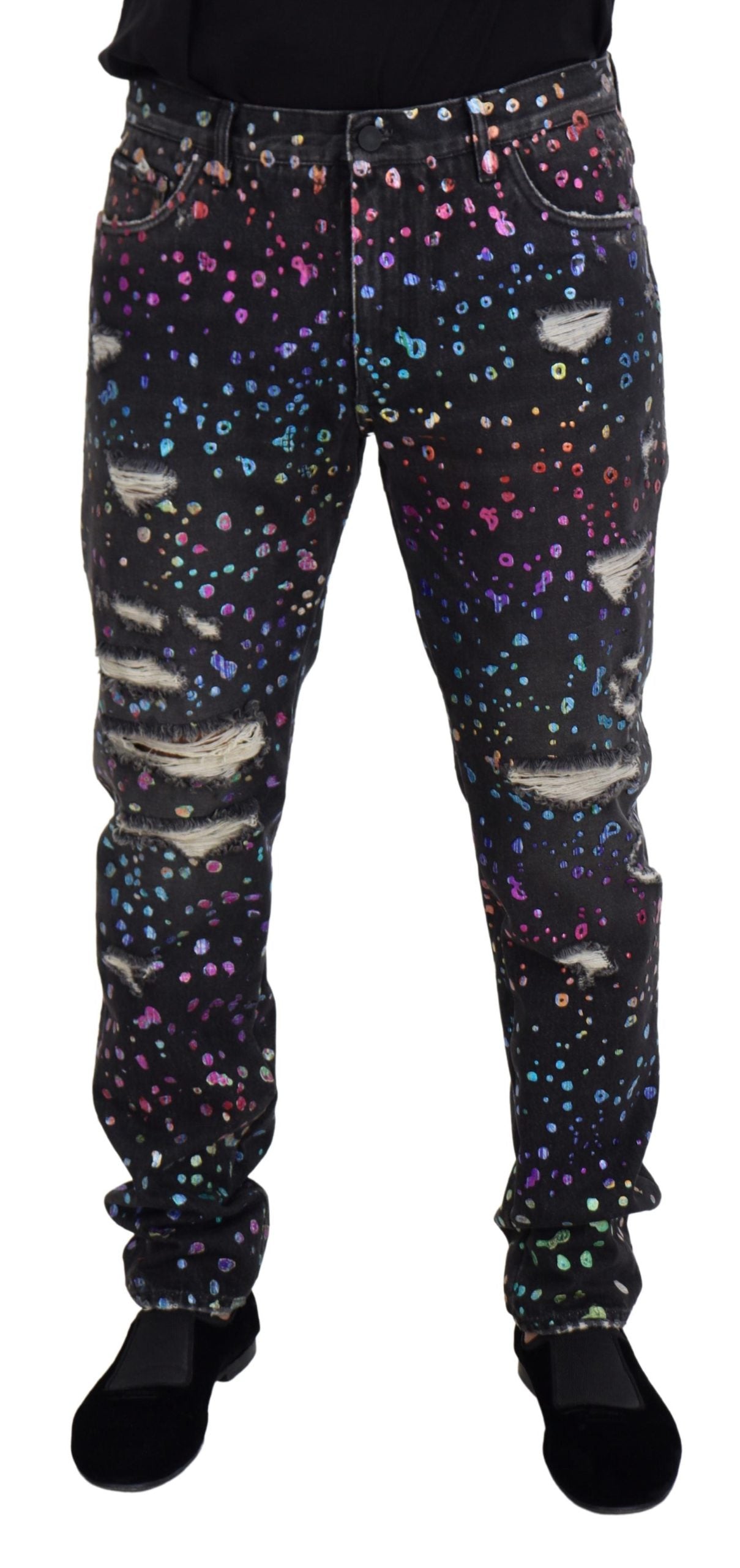 Jeans Dolce & Gabbana multicolore noirs
