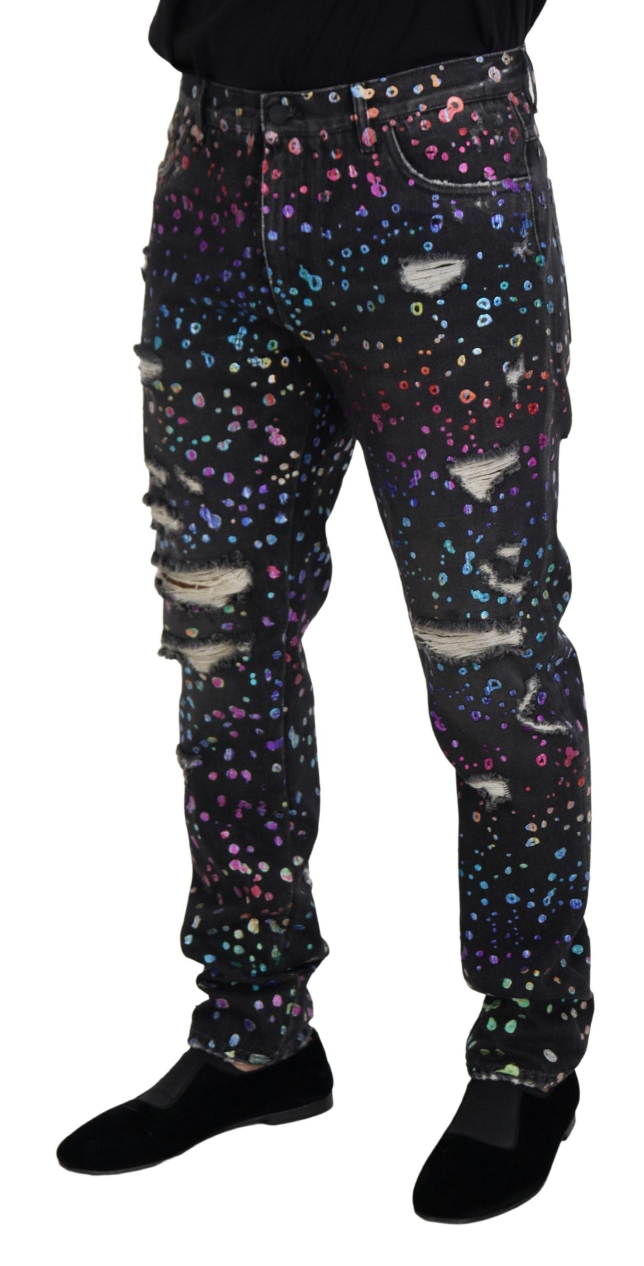 Jeans Dolce & Gabbana multicolore noirs