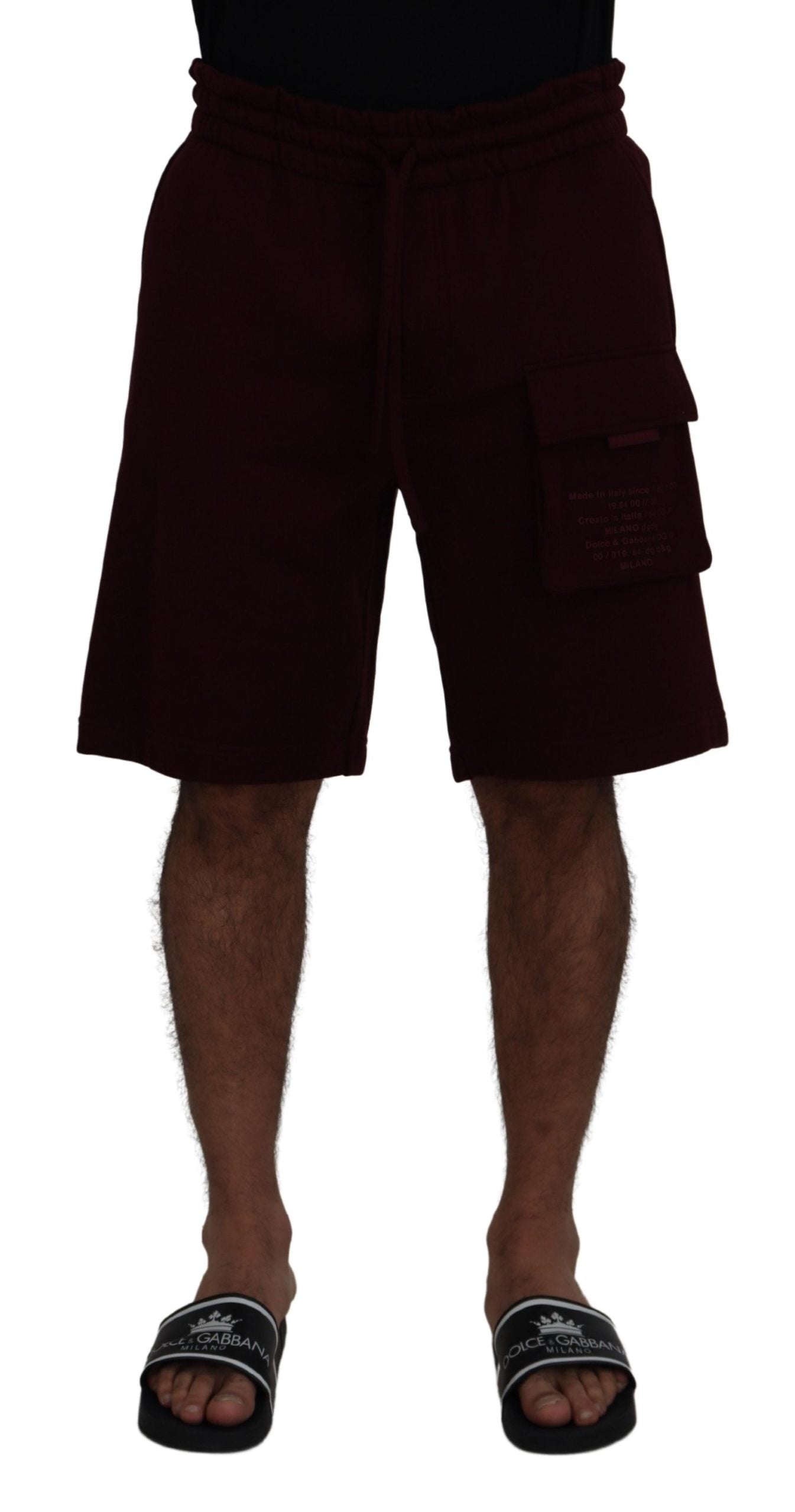 Shorts Dolce & Gabbana maroon