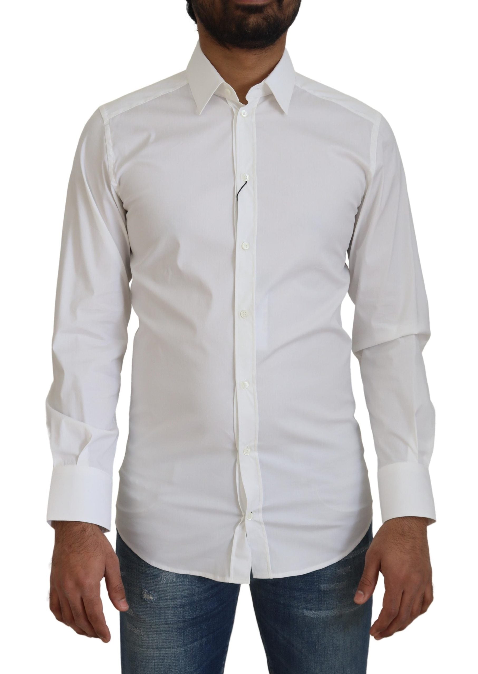Chemise Dolce & Gabbana GOLD blanche