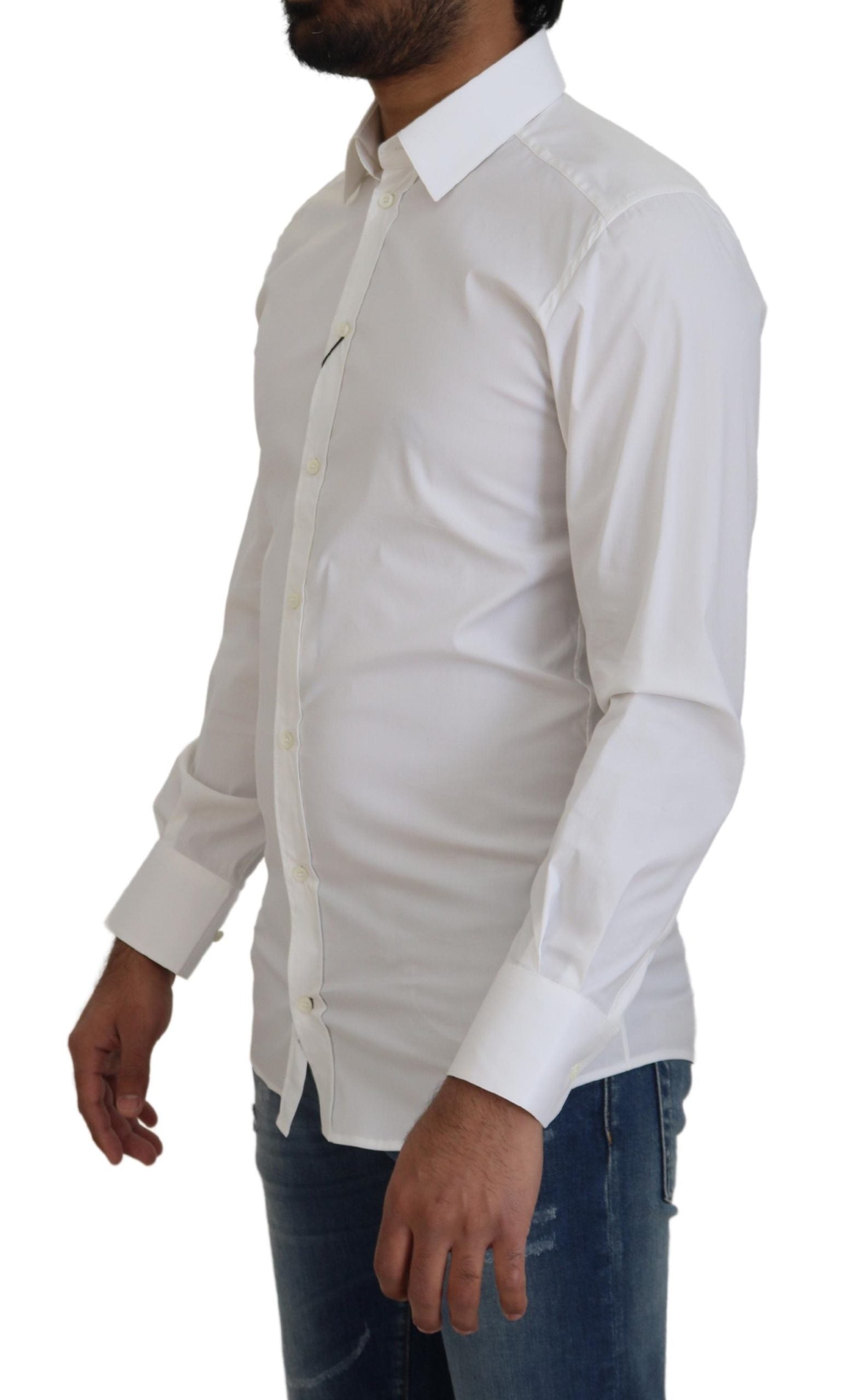 Chemise Dolce & Gabbana GOLD blanche