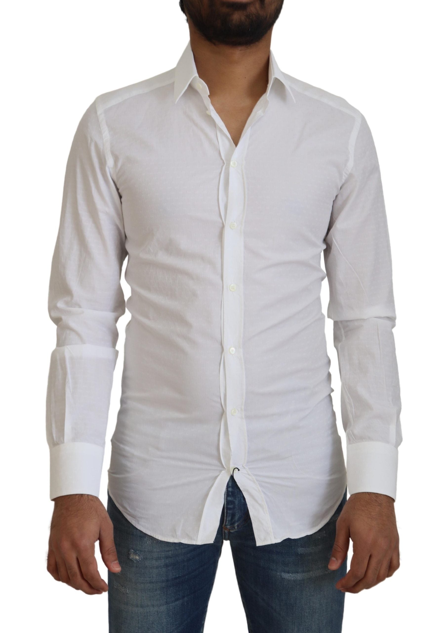 Chemise Dolce & Gabbana GOLD blanche