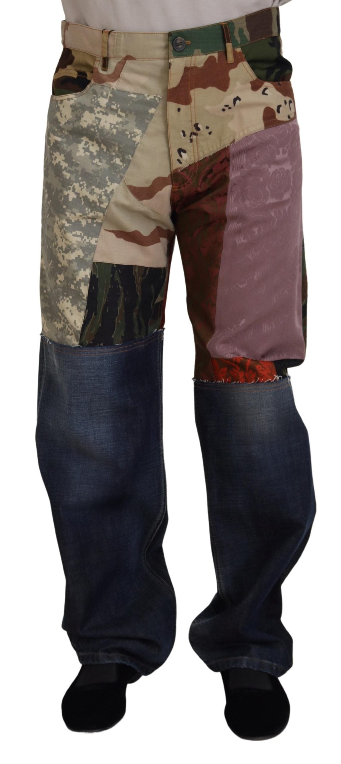 Jeans Dolce & Gabbana Patchwork multicolores