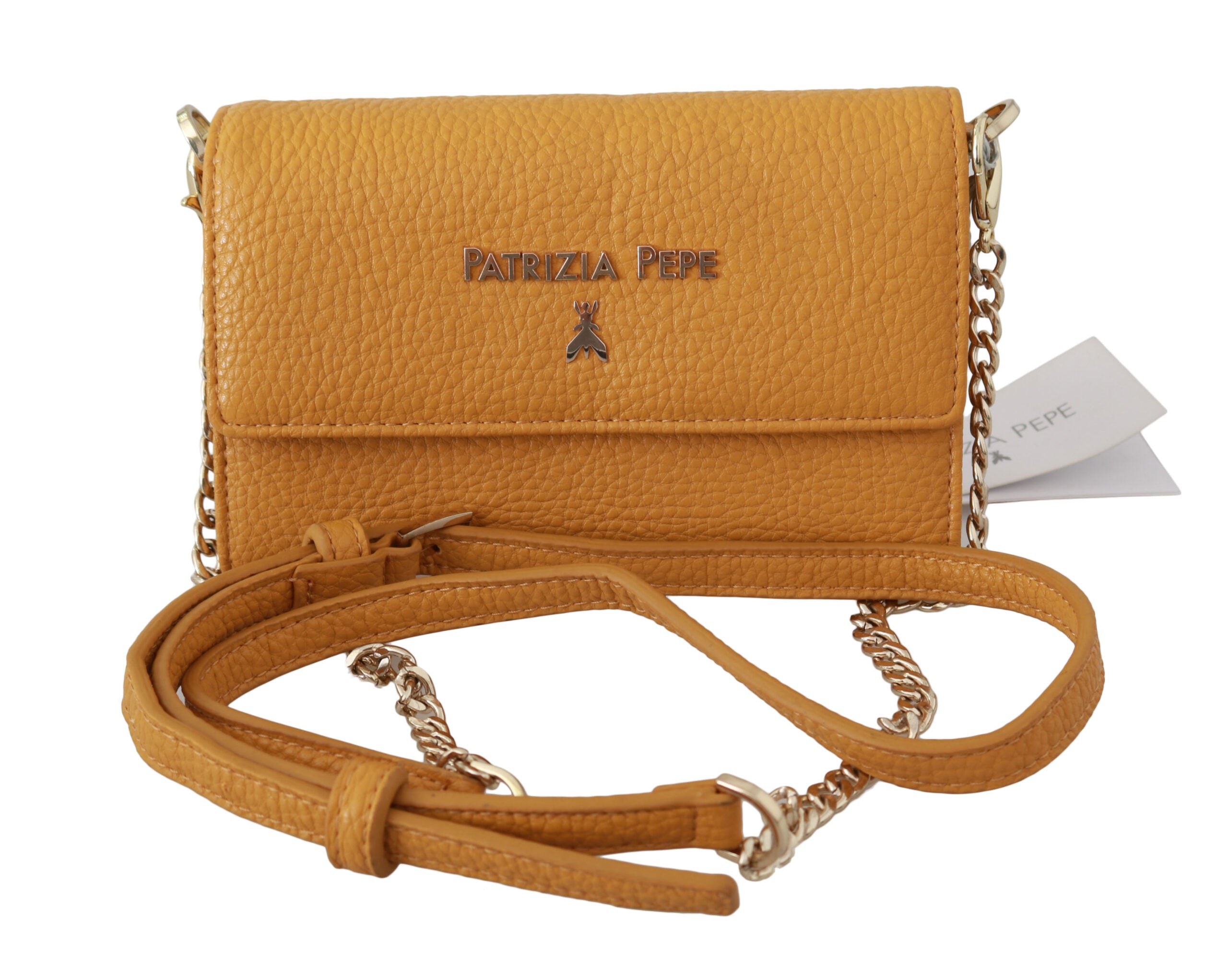 Sac à épaule Patrizia Pepe jaune