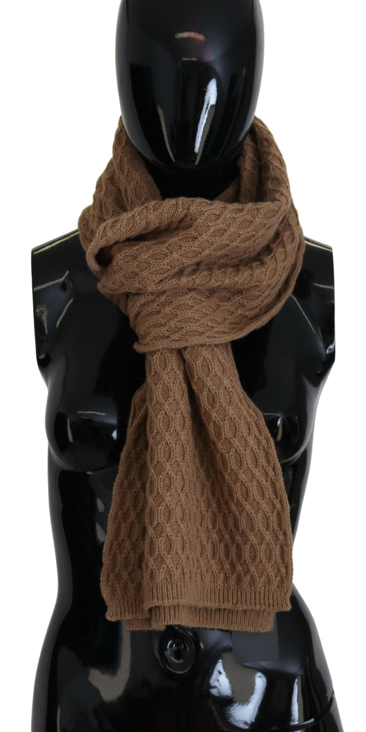 Châle Dolce & Gabbana camel marron