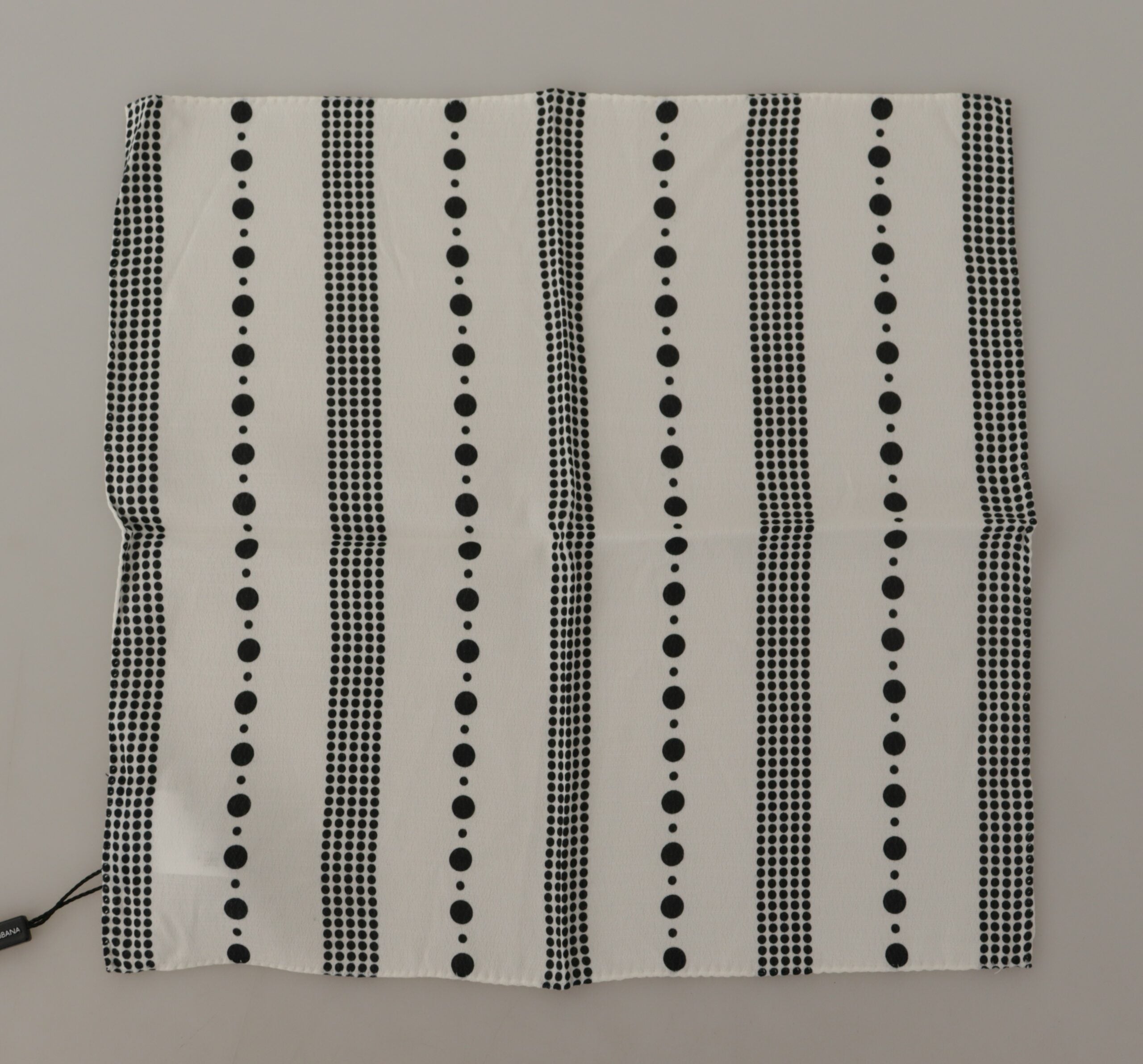 Foulard Dolce & Gabbana à pois blancs