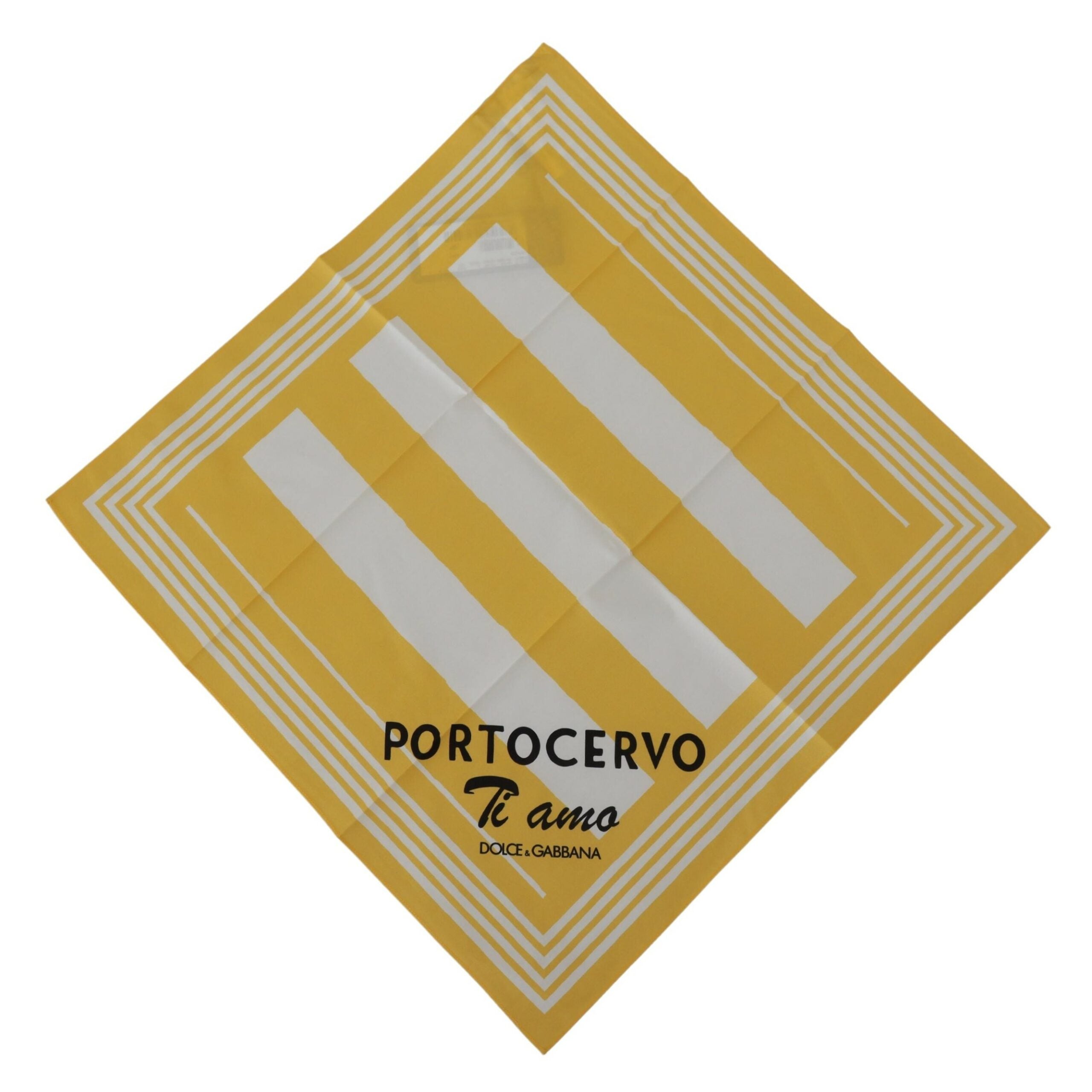 Écharpe Dolce & Gabbana Portocervo jaune