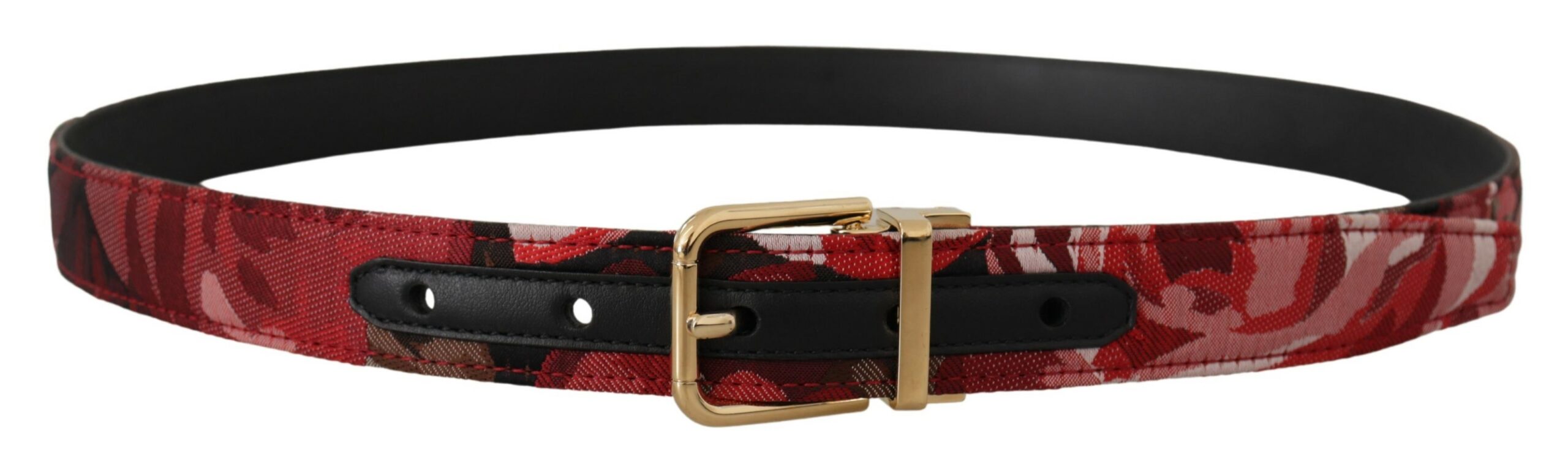 Ceinture Dolce & Gabbana rouge multicolore