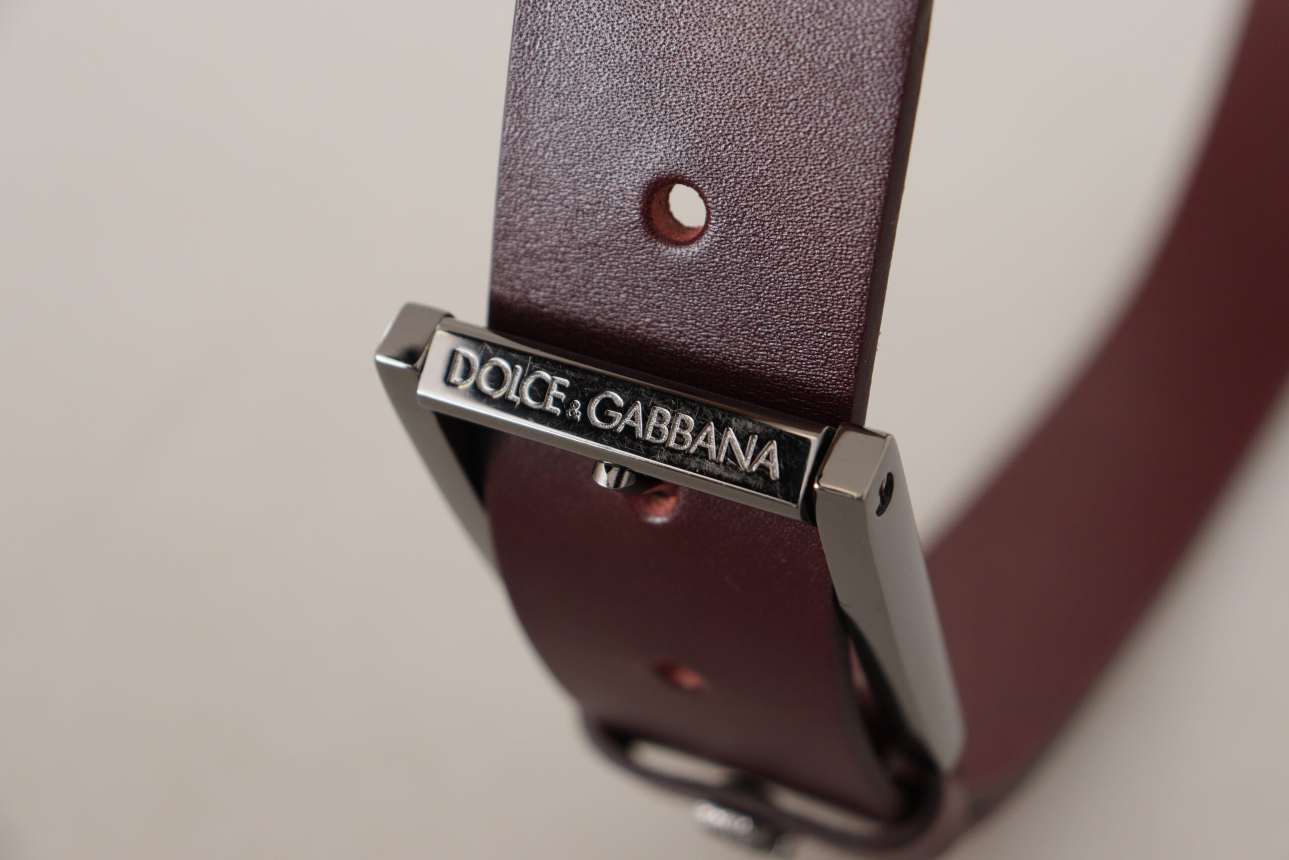 Ceinture Dolce & Gabbana cuir marron