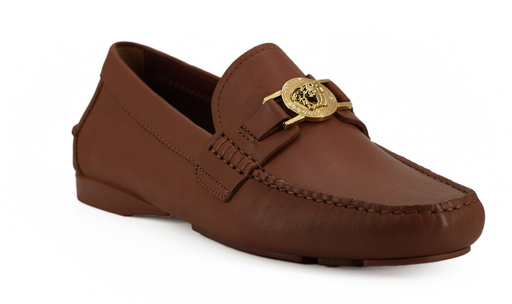 Loafers Versace Medusa bruns