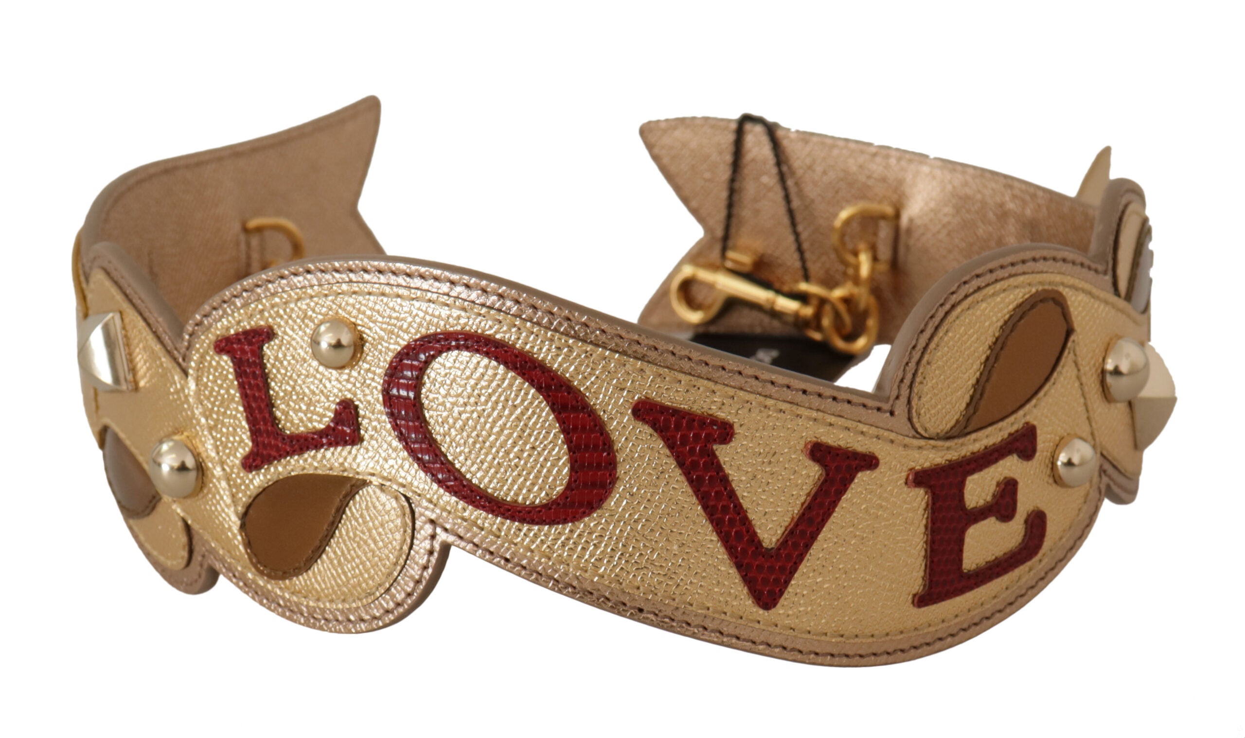 Sangle Dolce & Gabbana LOVE dorée