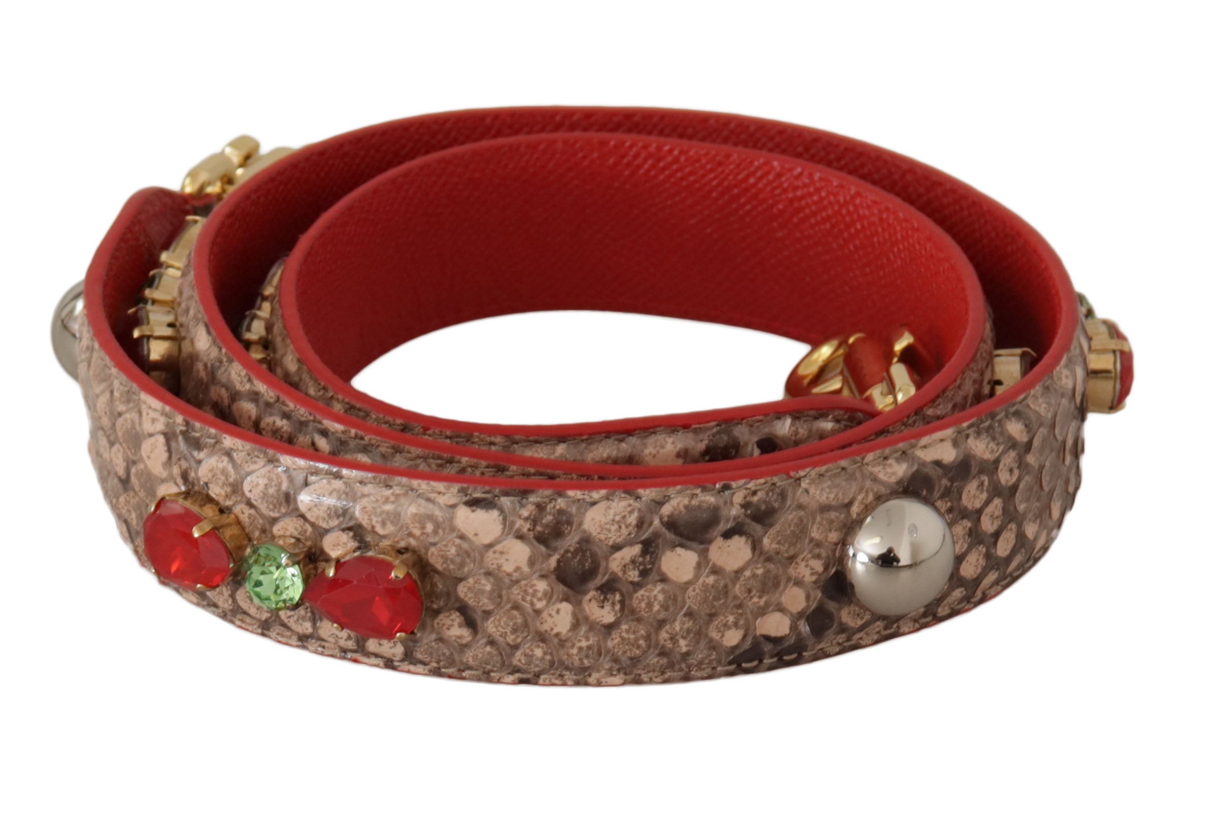 Sangle Dolce & Gabbana en cuir marron