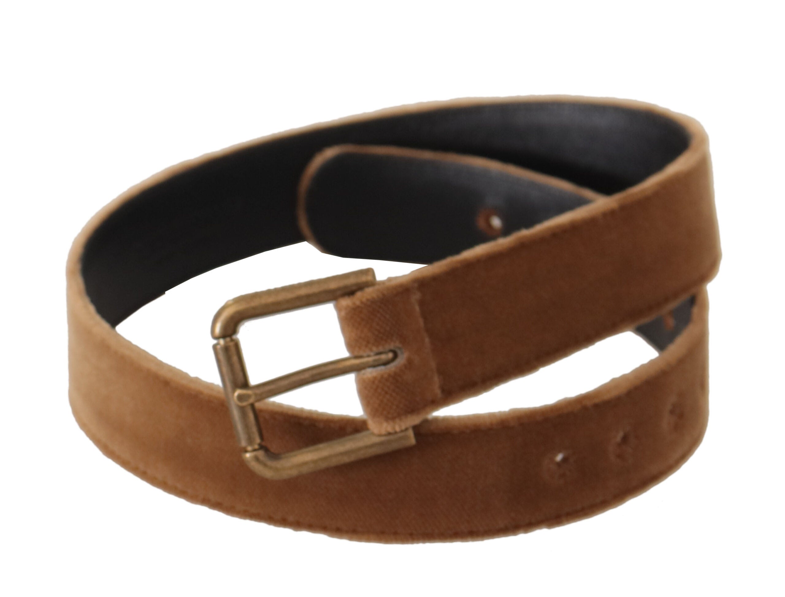 Ceinture Dolce & Gabbana en velours marron