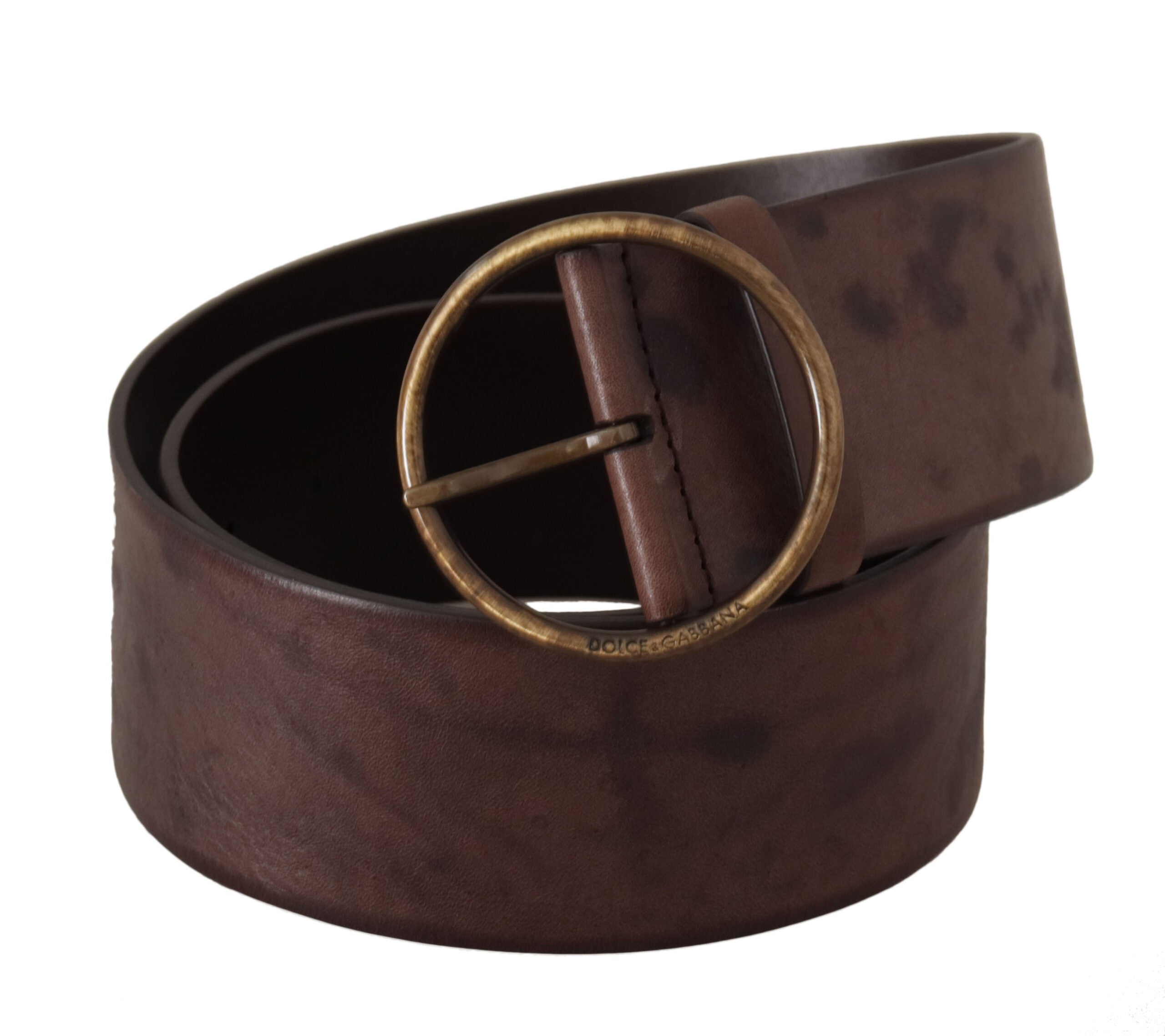 Ceinture Dolce & Gabbana marron foncé