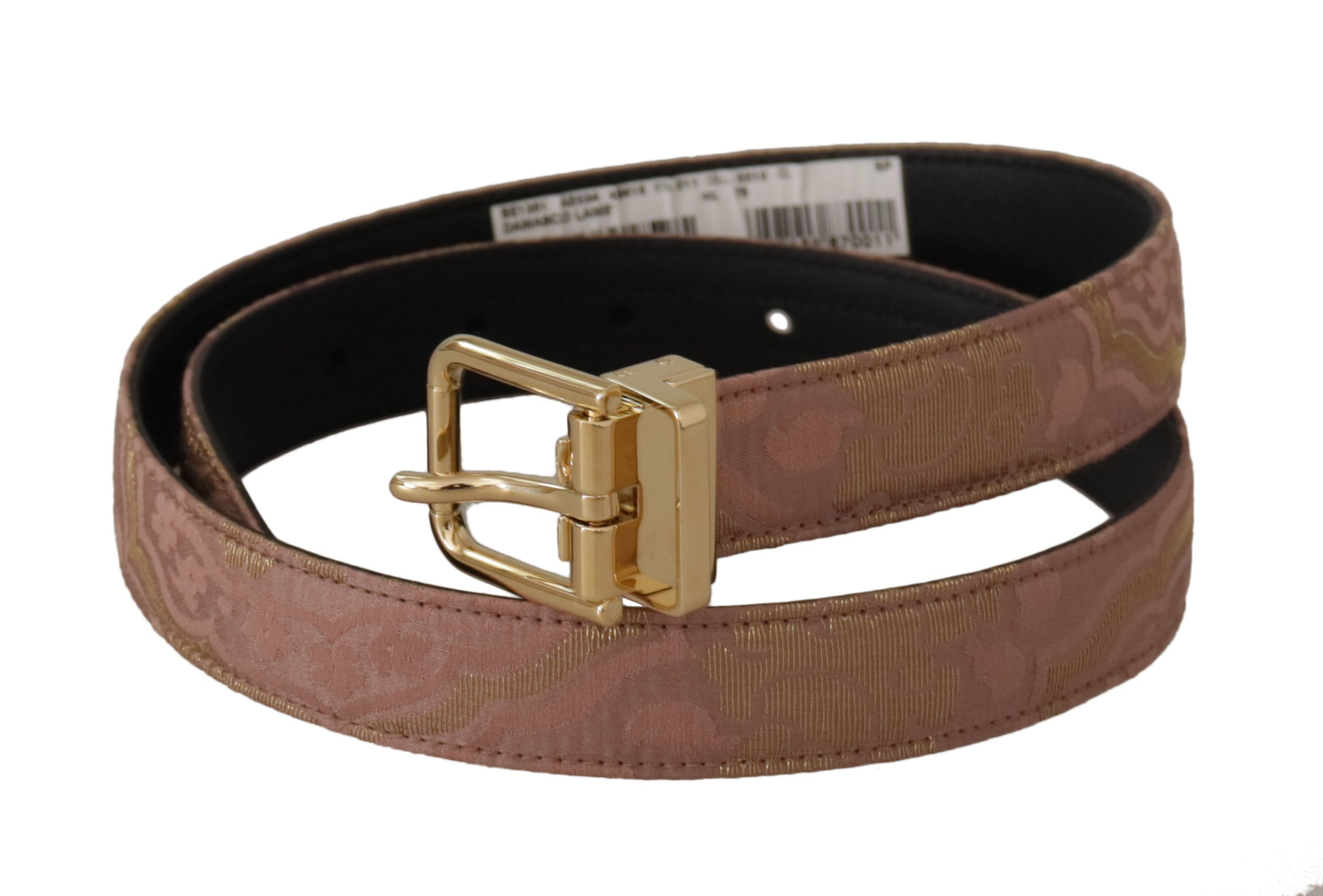Ceinture Dolce & Gabbana en cuir rose