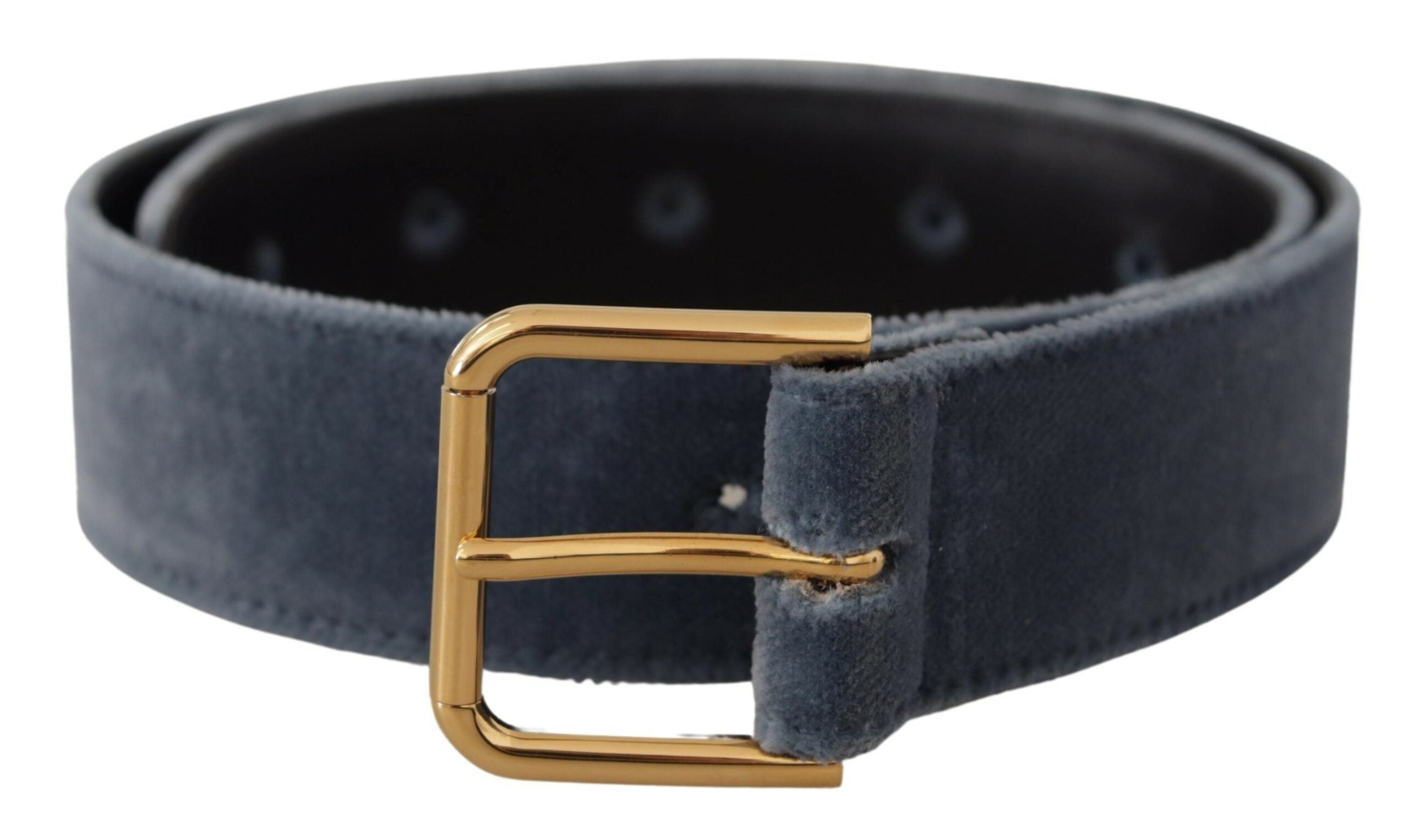 Ceinture Dolce & Gabbana en velours bleu marine