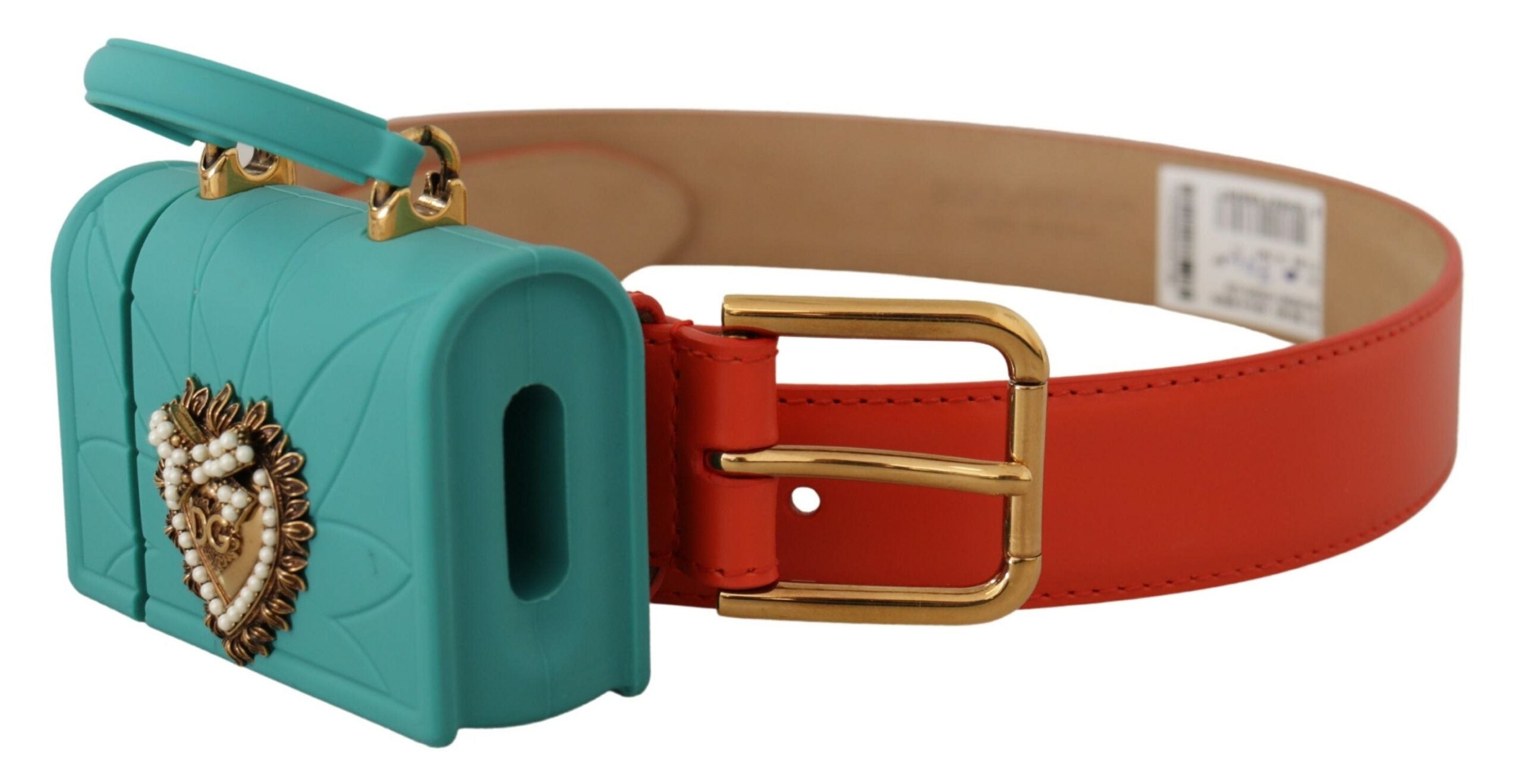Ceinture Dolce & Gabbana Devotion orange