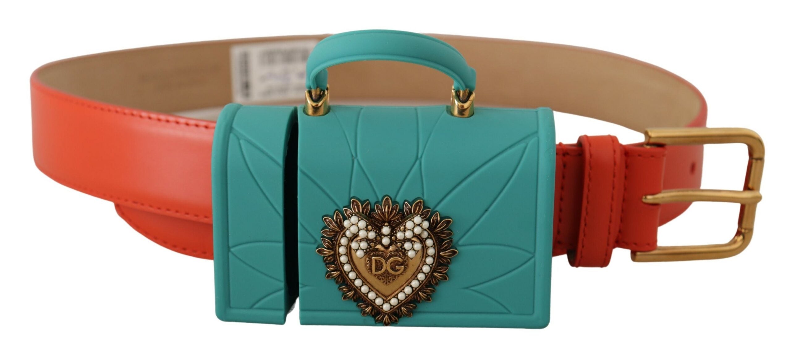 Ceinture Dolce & Gabbana Devotion orange