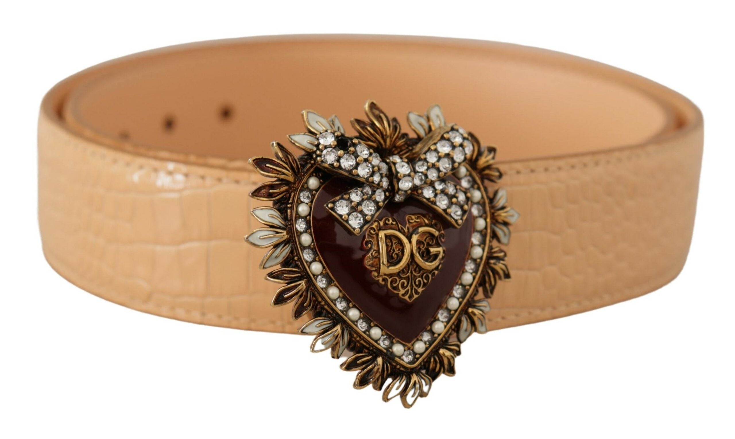 Ceinture Dolce & Gabbana DEVOTION beige